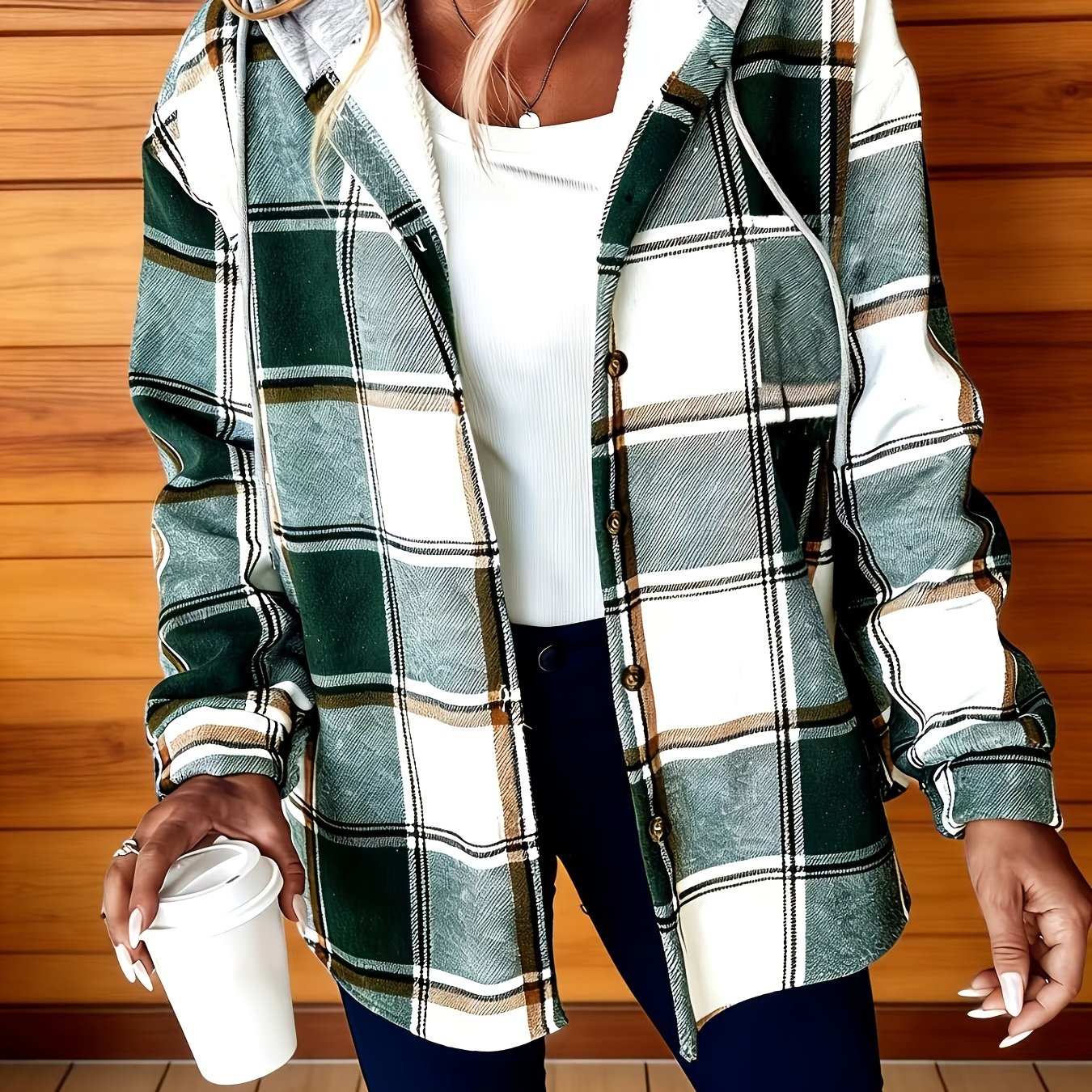 Autumn/winter European And Thickened Outer Wear Hooded Sports Jacket