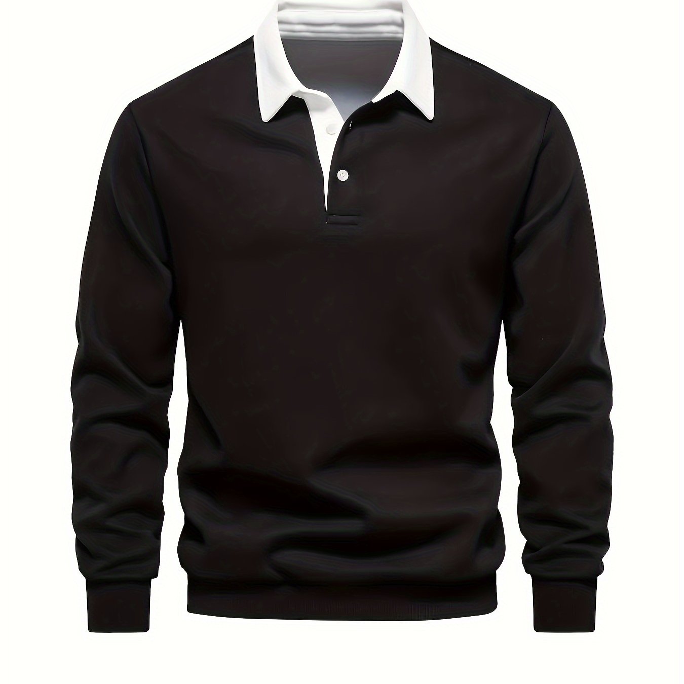 TEMU And Long Golf , Thickened Lapel Pullover