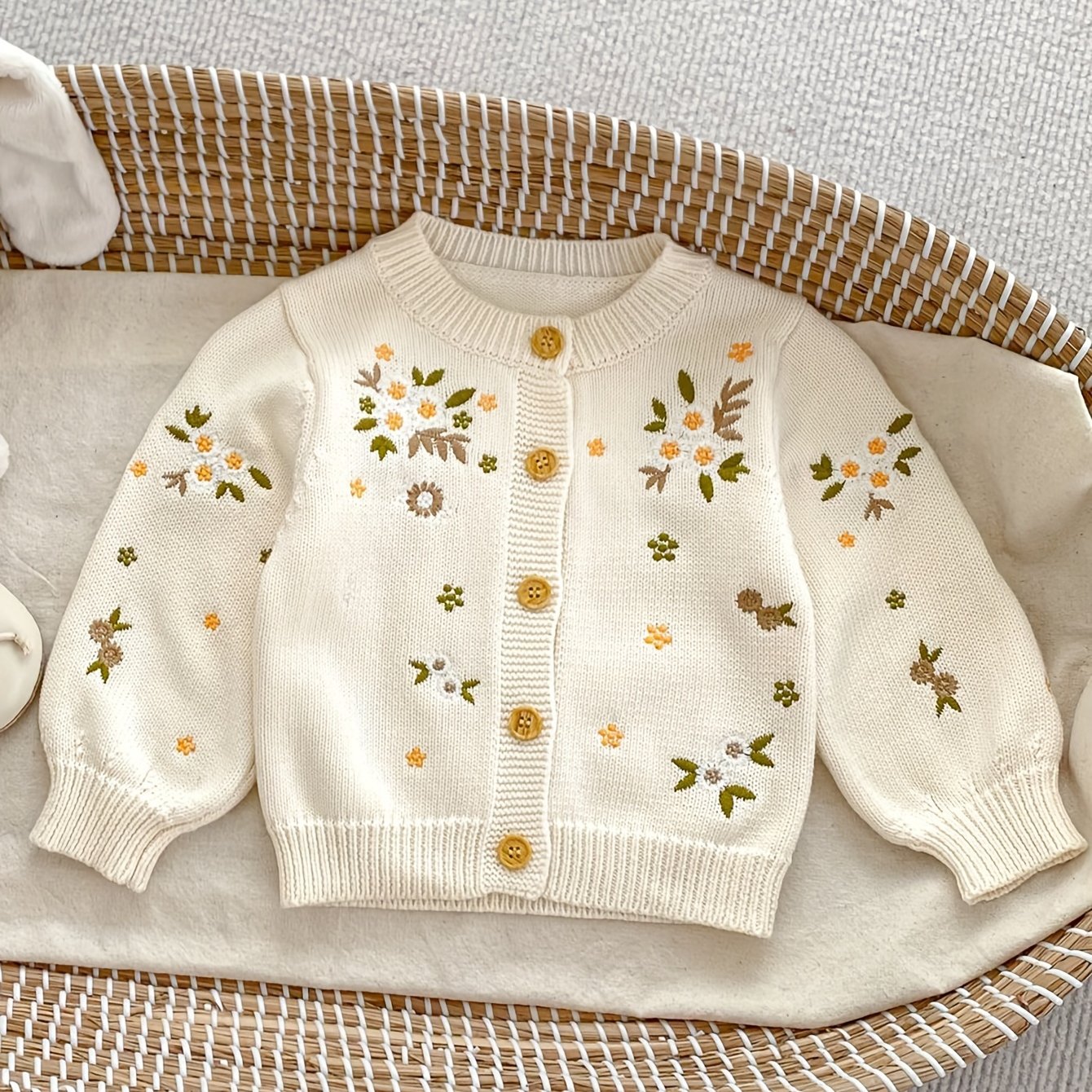 Chandail En Tricot Basique à Manches Longues Pour Fille. -W2BU32Z4-FRC