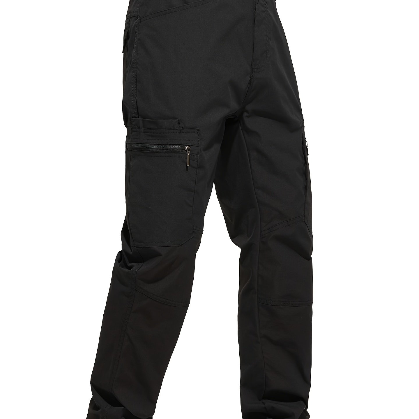 Men's Quick-dry Outdoor Multi-pocket Tactical Pants For Fishing, Hiking, And Camping
