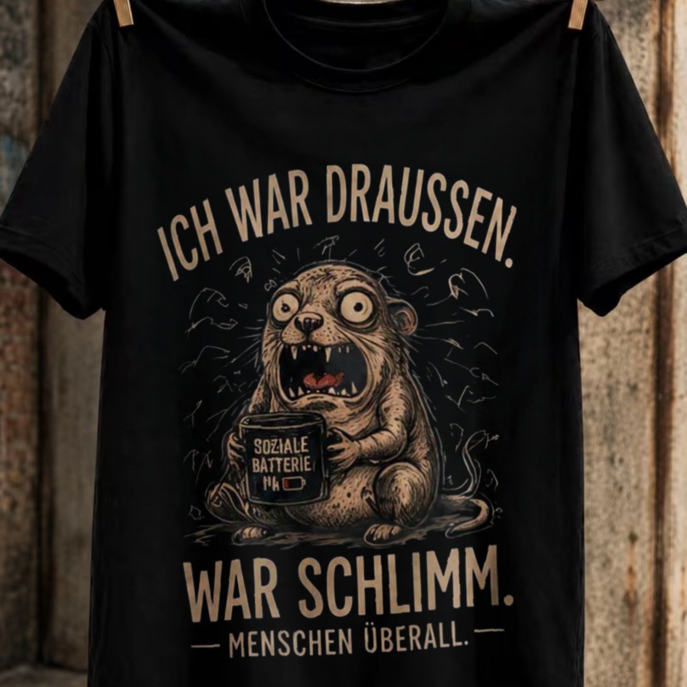 Image of I Was Outside It Was Everywhere Men's T-shirt Unisex Tee
