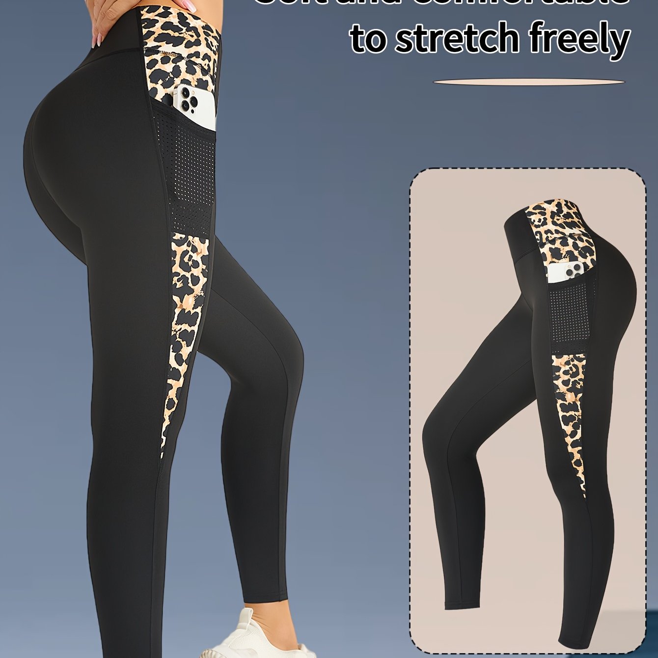 TEMU New Women's Sports Long Pants, High Elasticity Yoga Pants, Training Pants, Fitness Pants, Running Pants, Shaping Outdoor Long Pants