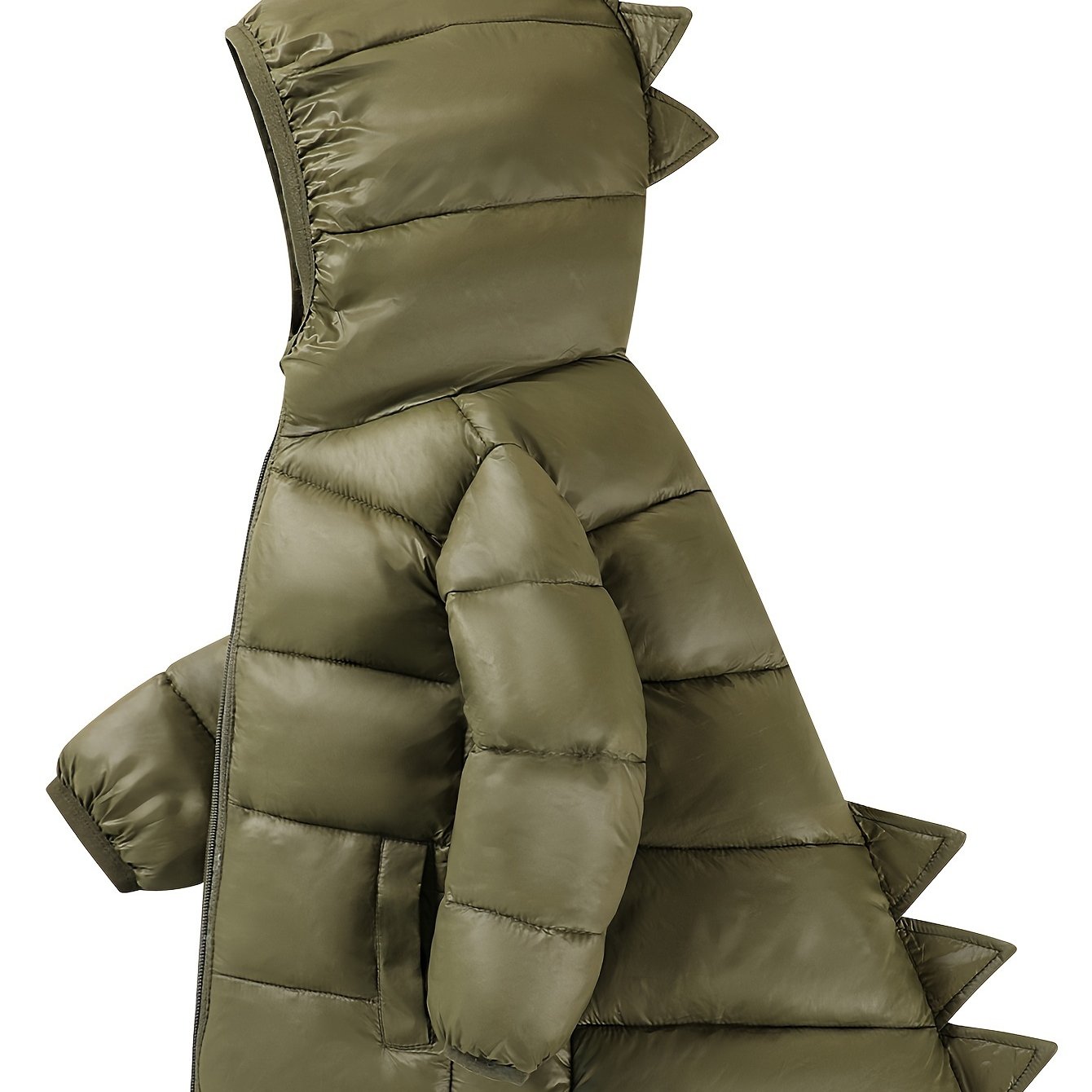 Children's Dinosaur Shape Lovely Comfy Windproof Jacket For Boys And Girls