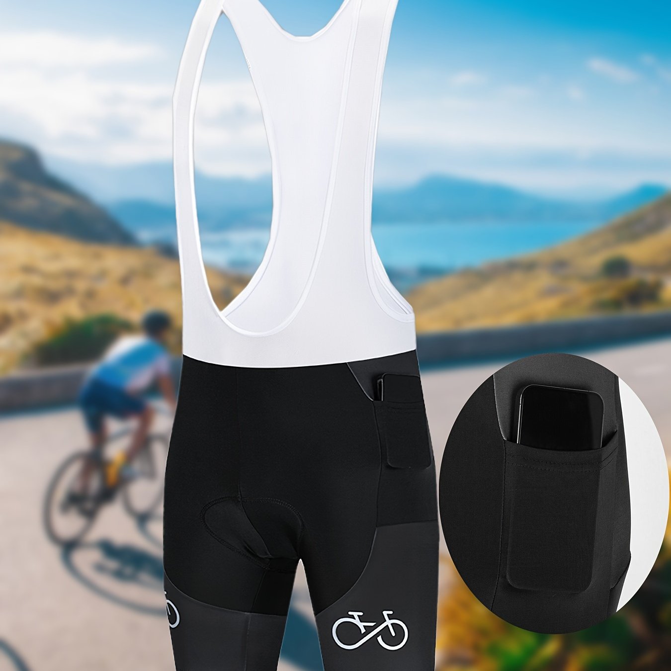 Men's Cycling Underwear: Padded Bike Shorts Biking Riding - Temu Canada
