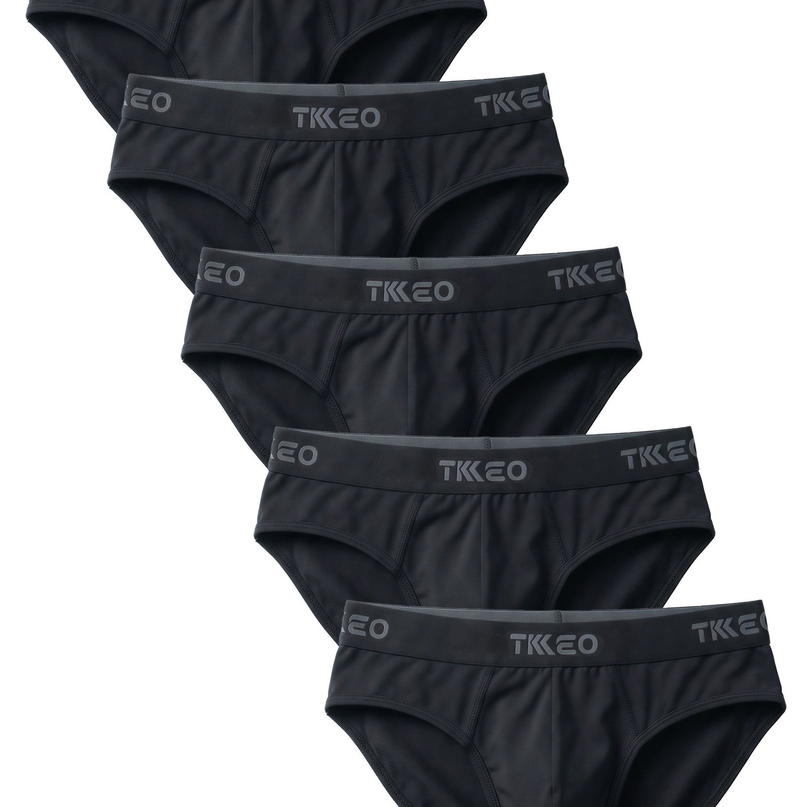 TEMU Set Of 's Stylish Underwear, High-quality Briefs That Are Breathable, Soft, Comfortable, Moisture-wicking, Quick-drying, And A Large Pc