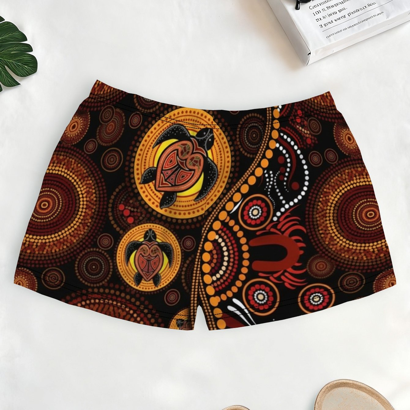 TEMU Patterns Women's Printed Pants Digital Graphic Casual Coded Women's Shorts
