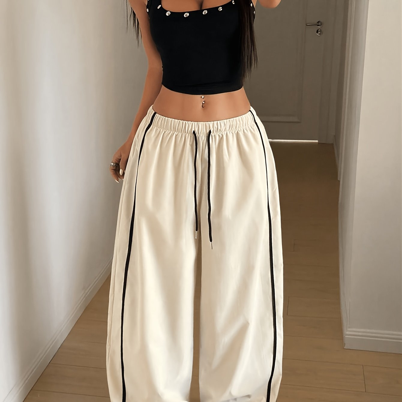 TEMU Women's Fashion Casual Long Pants
