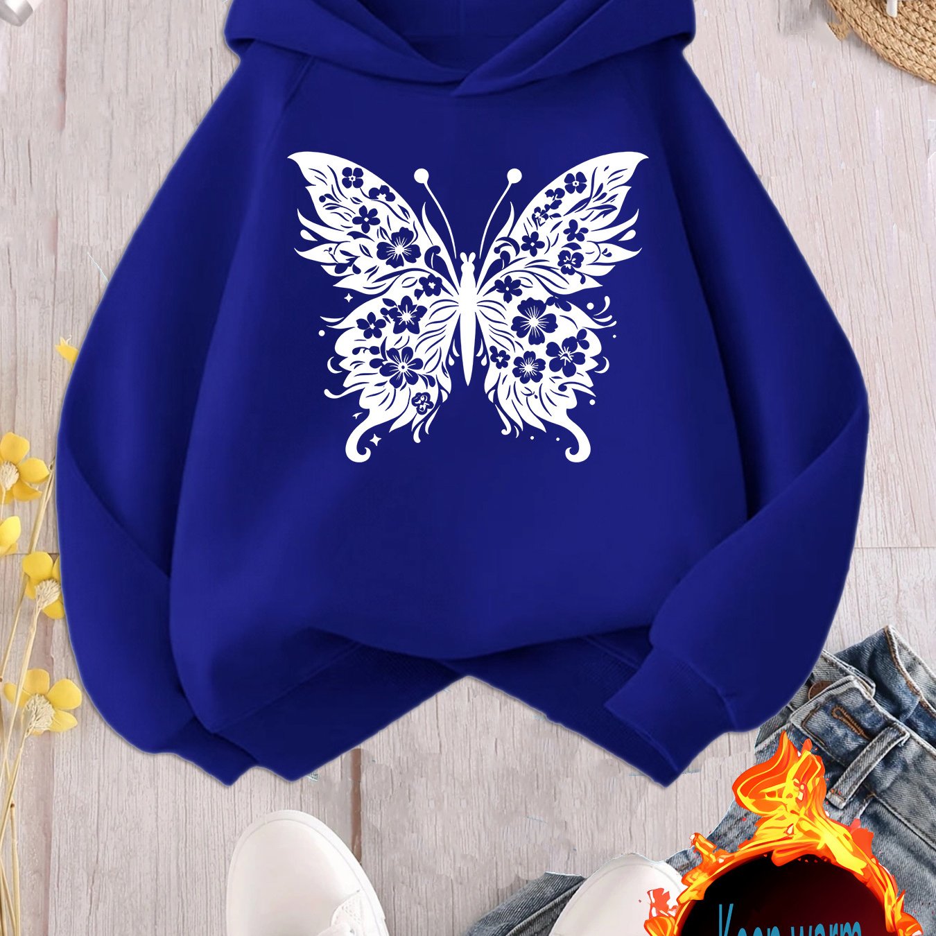 TEMU Sweatshirts Femme Printemps Automne, Sweatshirts à Capuche Manches Longues Lâches Décontractés, Sweatshirts Tendance, Styles Populaires