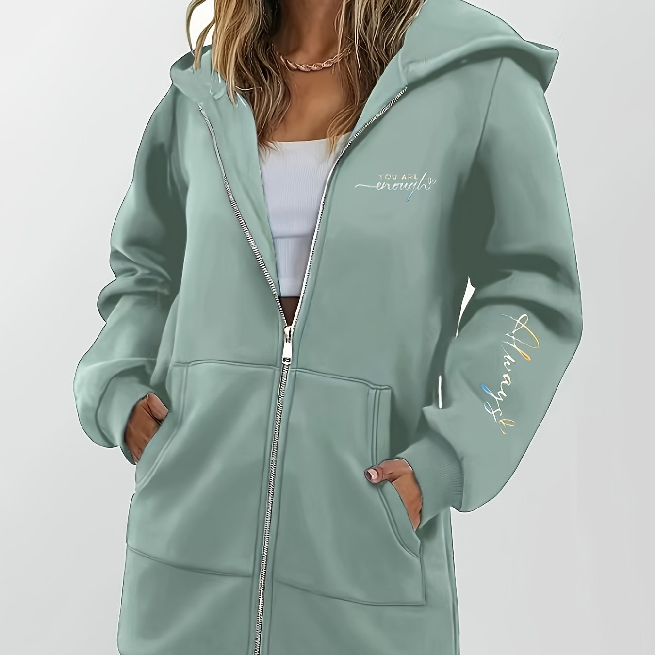 Women's Fashion Zip-up Hoodie
