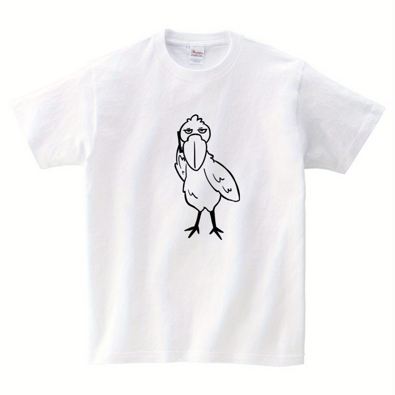 TEMU Hacibiro T-shirt With Smartphone Am 88 Hacibiro Smartphone Fun T-shirt Line Painting Mobile Phone