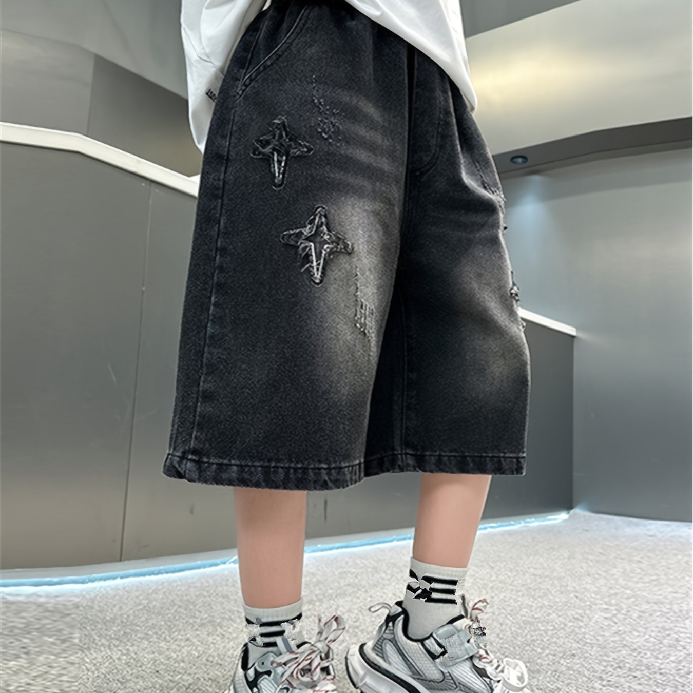 Denim Shorts Summer Big Kid Summer Style Summer Versatile