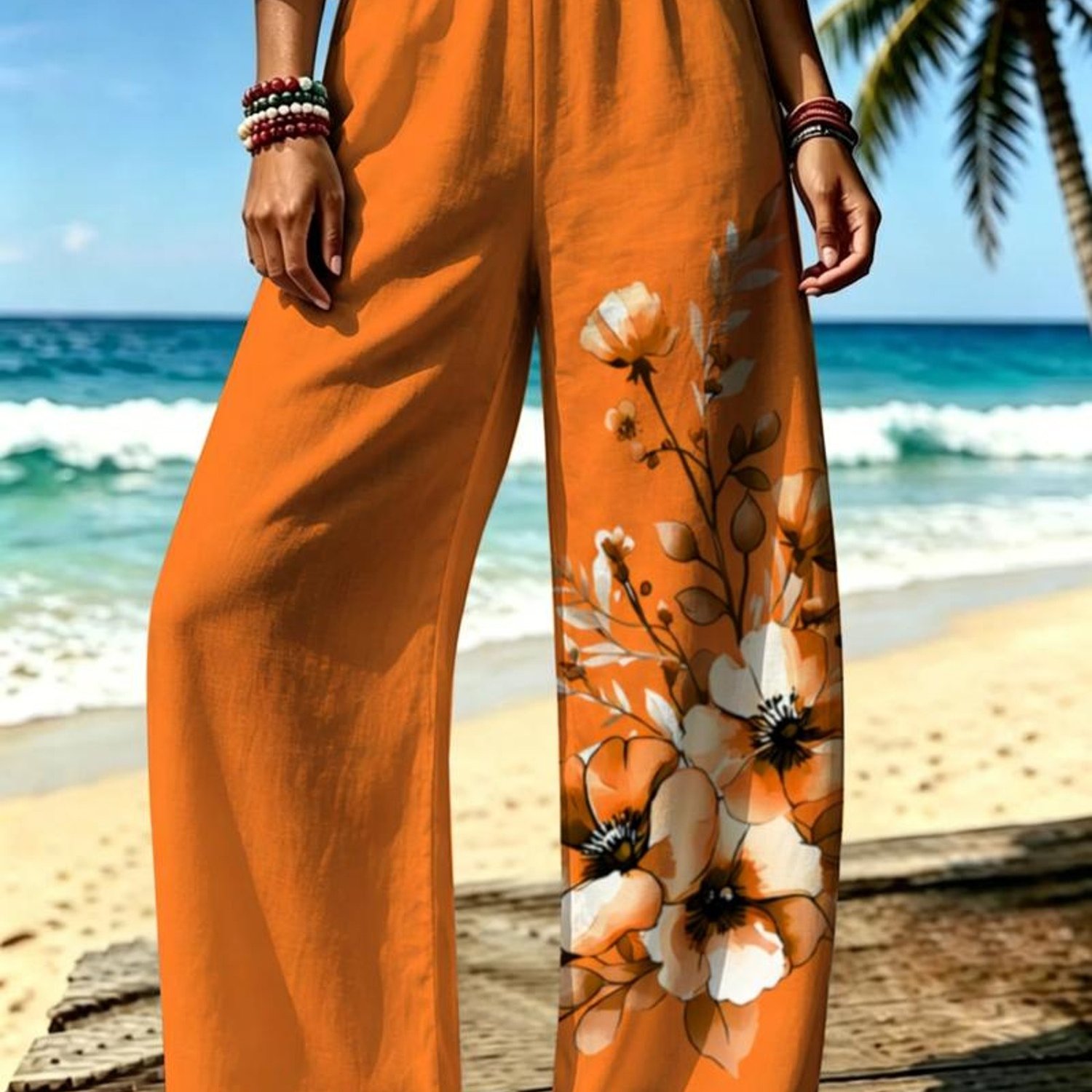 TEMU Women's Fashion Trousers, , Mixed Color, Multiple Specifications , Elegant Style, Suitable For Daily Wear, Shopping, Dating, Office, High -