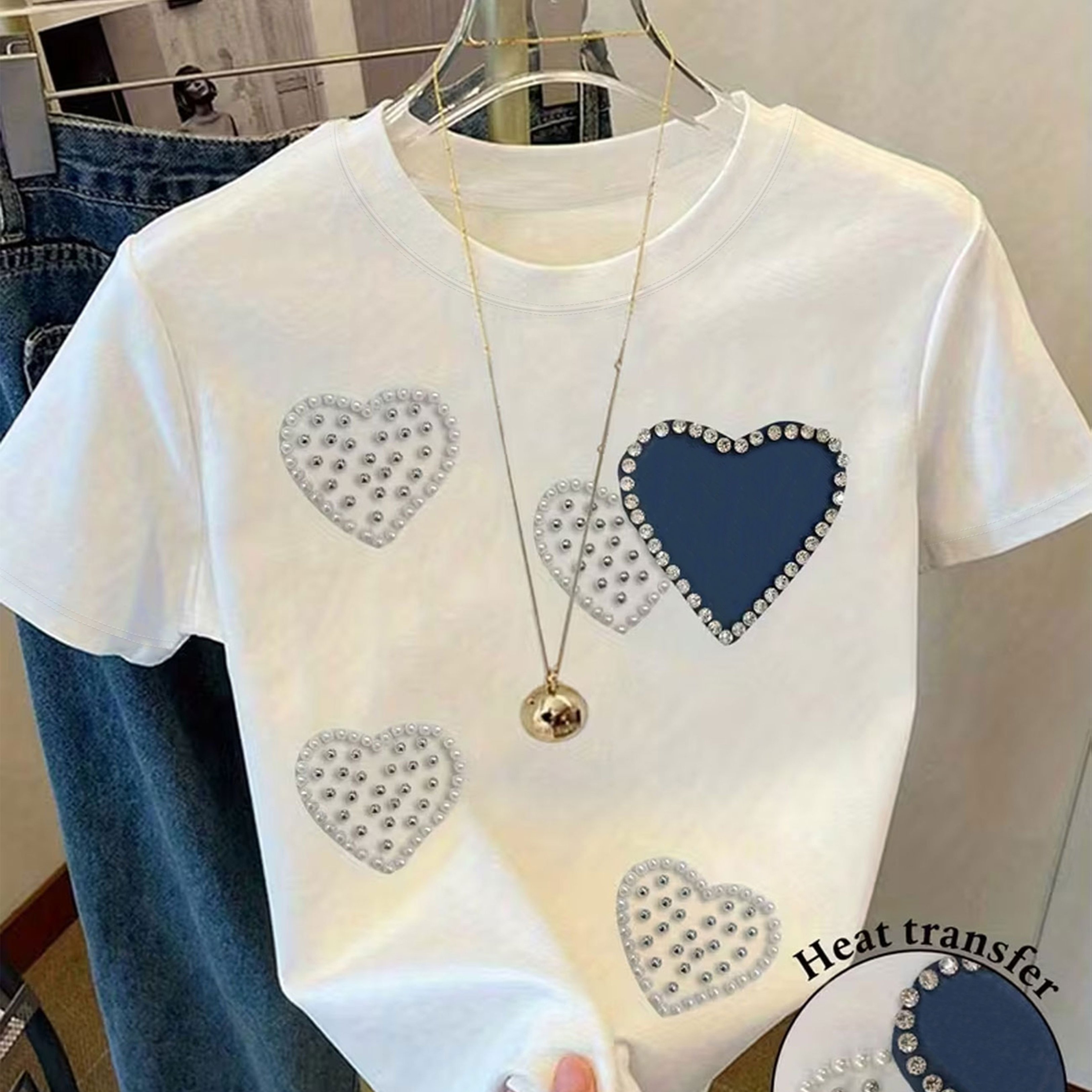E-shop Exquisites lässiges kurzärmeliges T-Shirt mit Richtungsdruck, T-Shirt mit simuliertem Druck, reguläre Passform, maschinenwaschbar, unverzichtbar