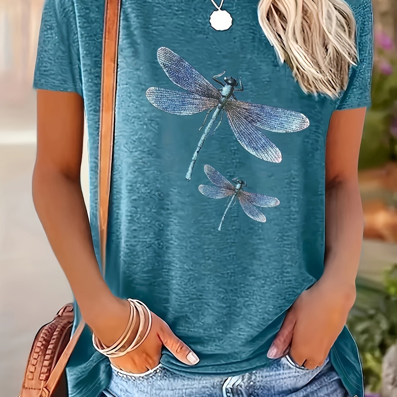 Fashion Casual T-shirt Top For Women