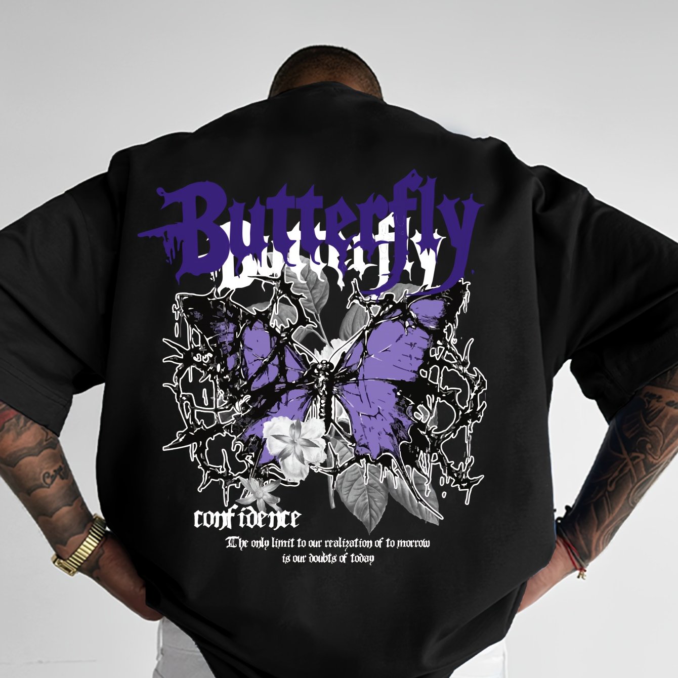 mens y2k purple graphic t shirt oversized relaxed - Temu Mexico