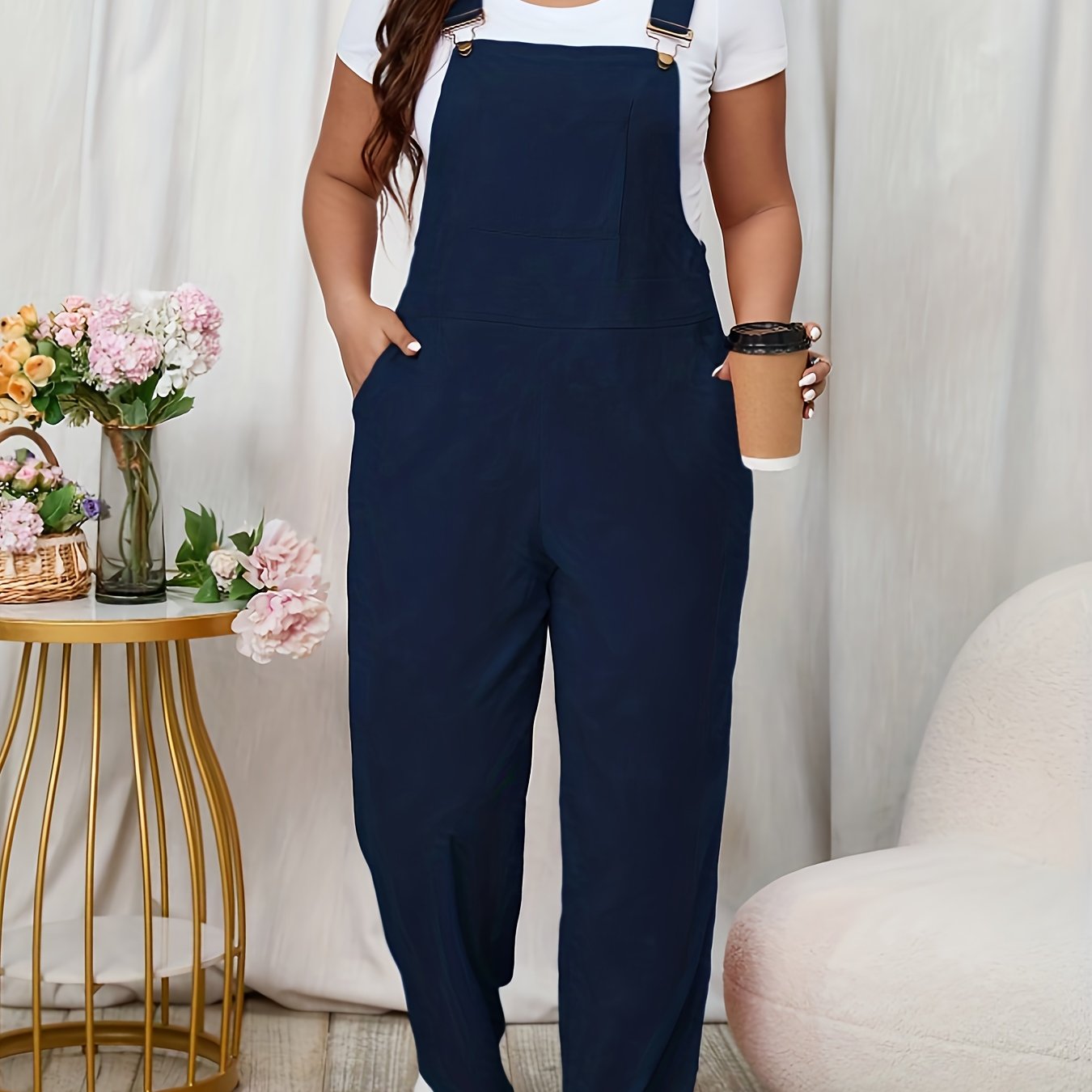 TEMU Plus Size - Plus Size - Trendy And Cute Overalls For People