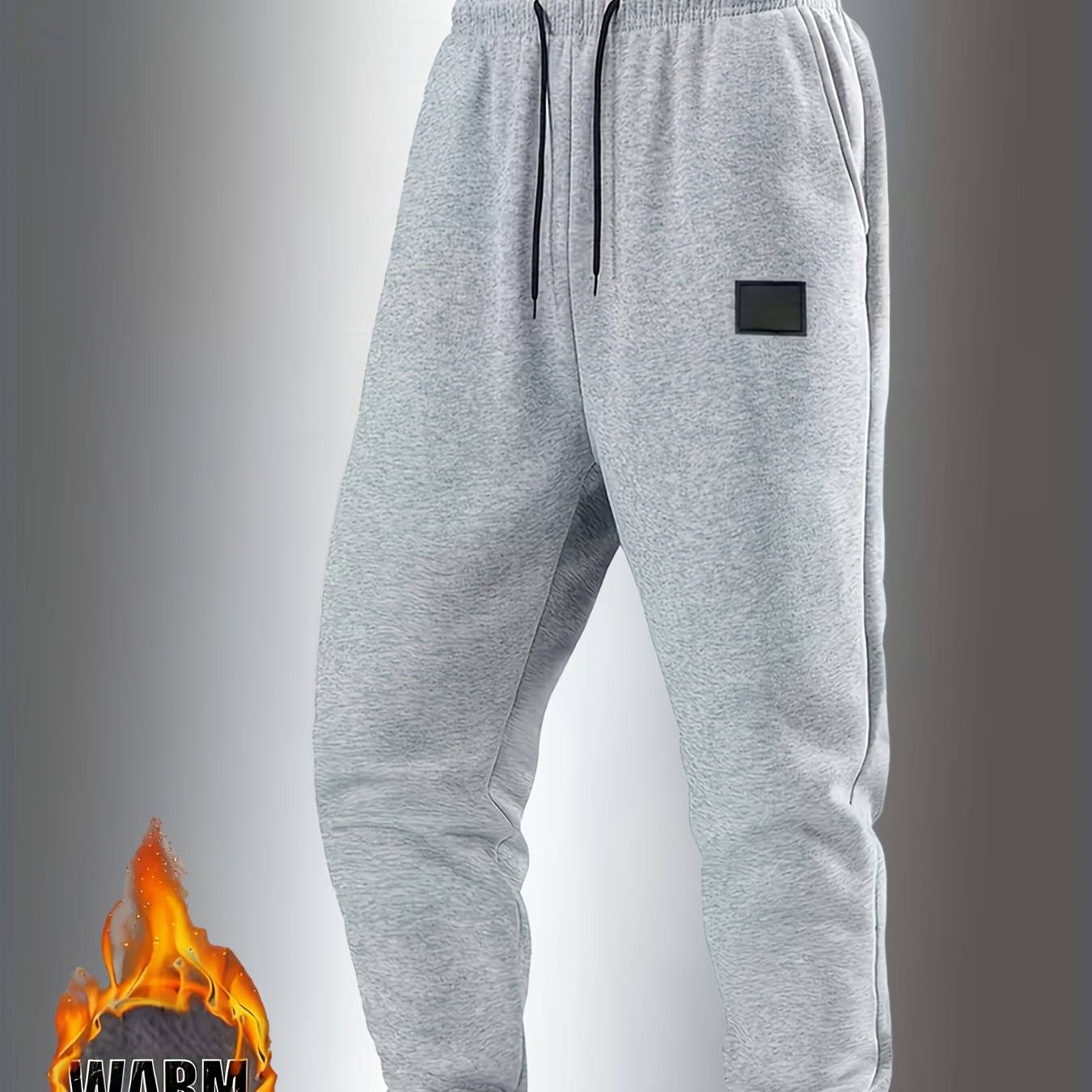 TEMU 1 pezzo di pantaloni da tuta sportivi casual da . Tessuto confortevole, facile e . elasticit�, vestibilit� regolare con coulisse in vita, senza