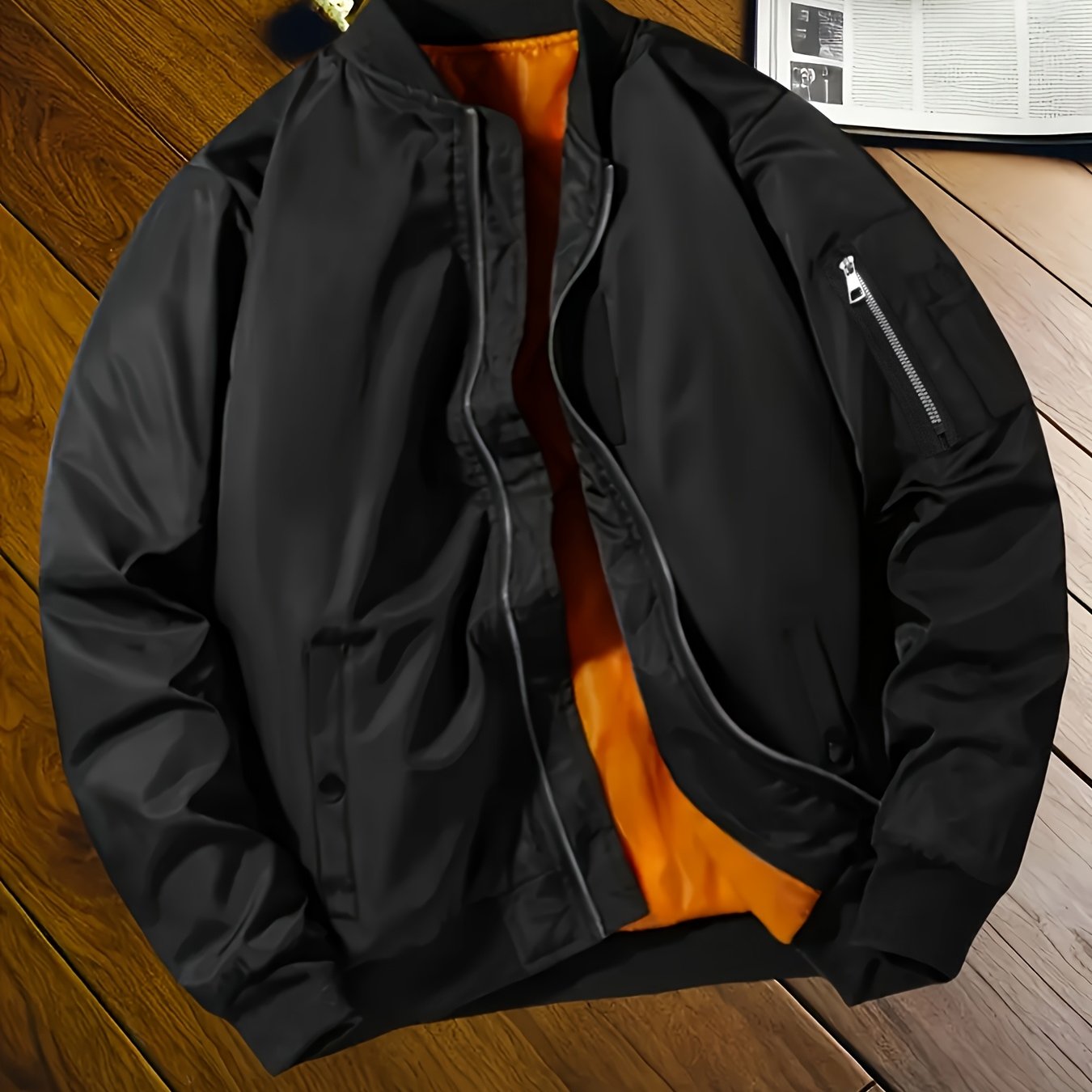 Jacket Men's Spring Autumn Men's Casual Jacket Sports Versatile Coat, Men's Jacket