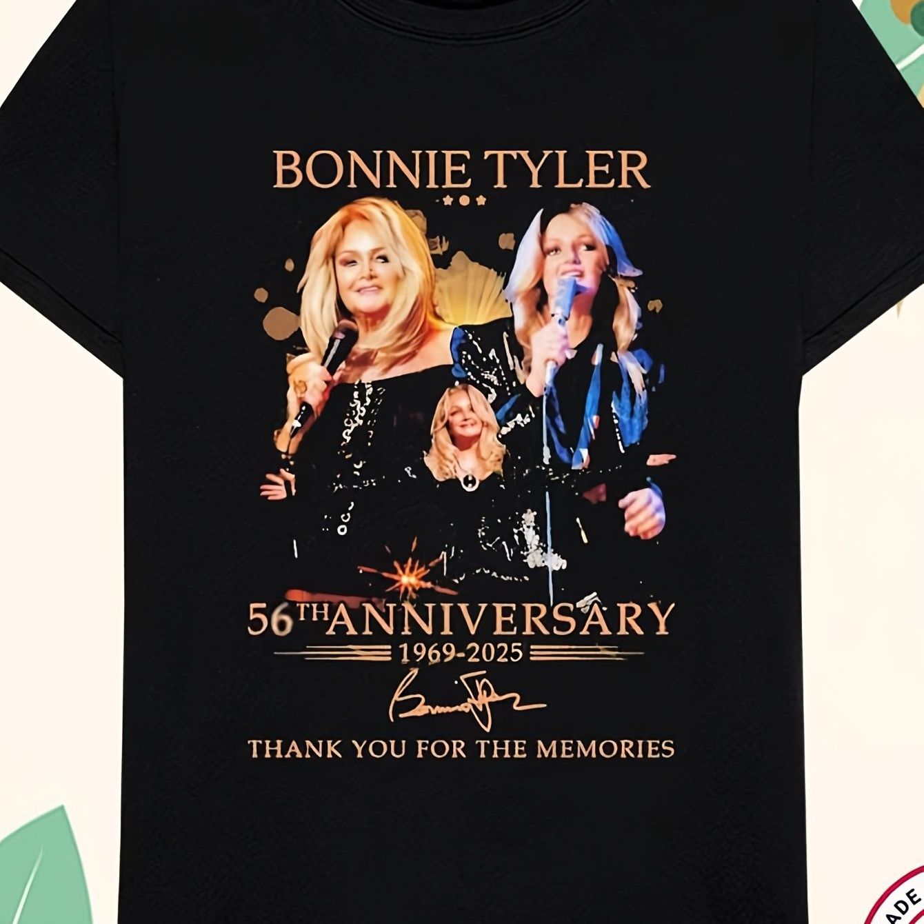 55th Anniversary T-shirt - Iconic Print, Sizes S To 5xl, Casual Crew Neck Shirt With Stretch Fabric | Merchandise Suitable For , Free Shipping, Plus Size