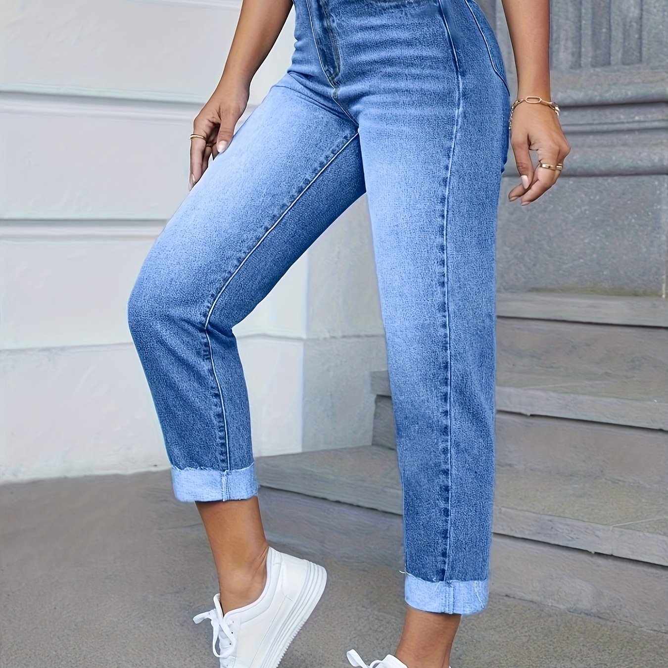 2026 -colored European And 9-inch Trousers Denim Jeans