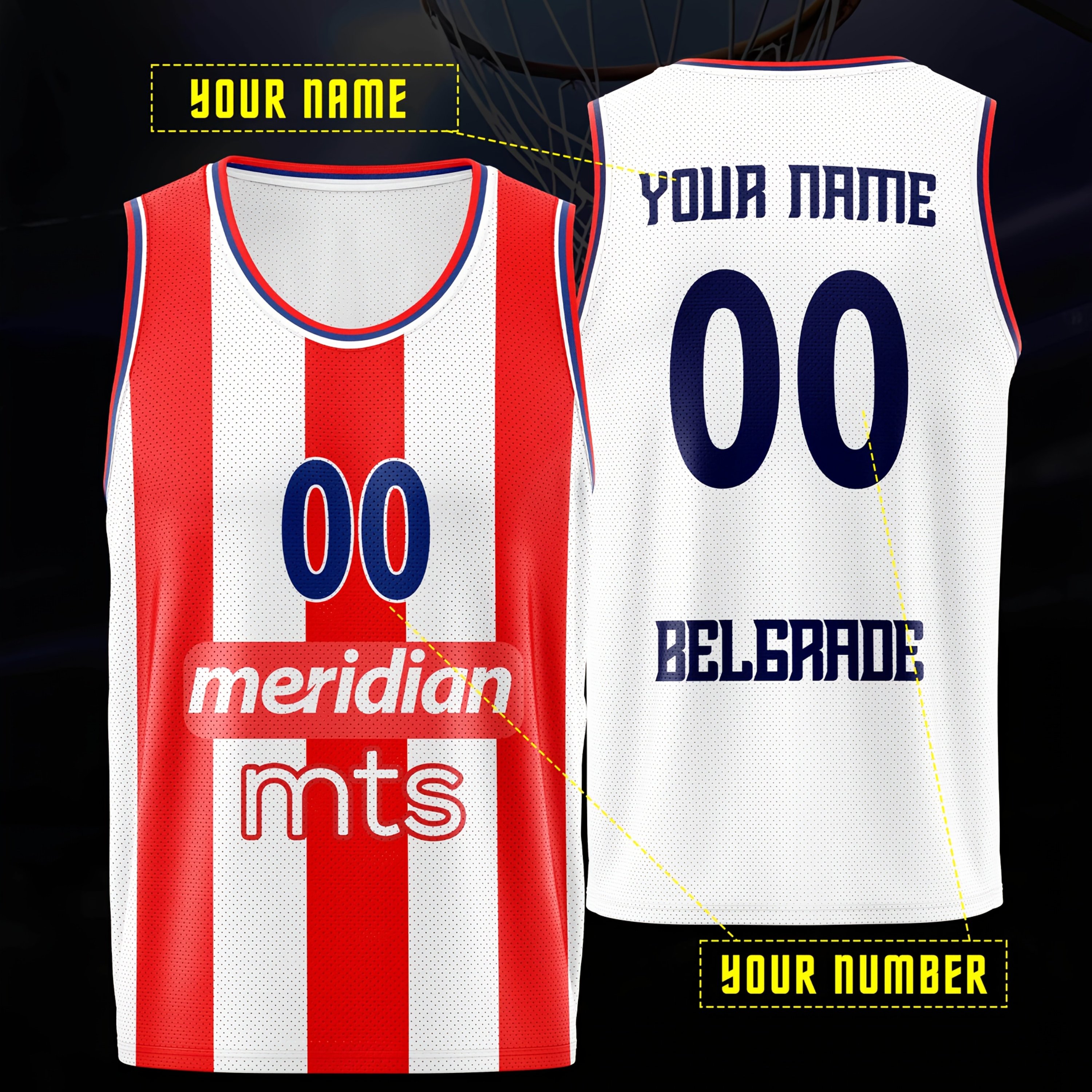 TEMU 2025 Group Personalization Custom , Basketball Jersey Sports Uniform Breathable Quick Dry Competition Outdoor, Customized Nameplate Summer
