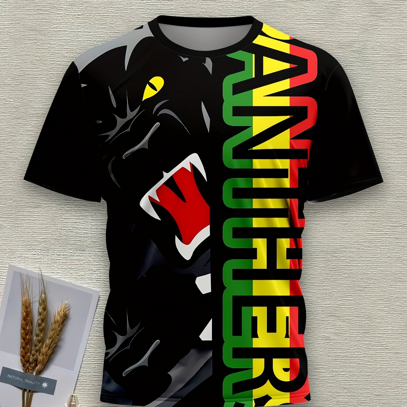 TEMU Novelty 3d Printed Fashion T-shirt