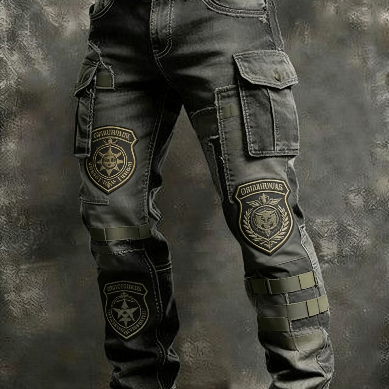 2026 Single-piece Men's Pants (without Belt), New European And Art Printing, Fashion Trend Overalls, Casual And Versatile Men's Pants, For , Gifts, Father's Day Gifts