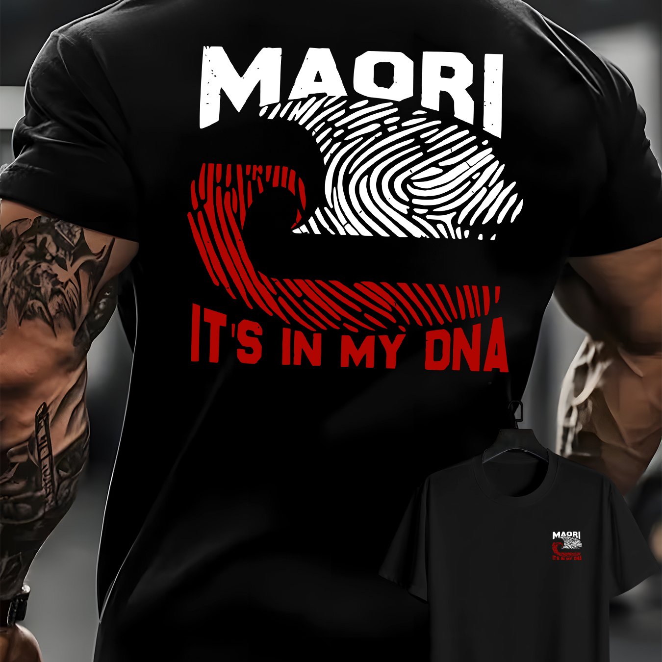 TEMU Men's Casual T-shirt Featuring Front And Back Graphic Elements, Summer Round-neck Short-sleeve Shirt For Men, Stylish And Versatile Short-sleeve