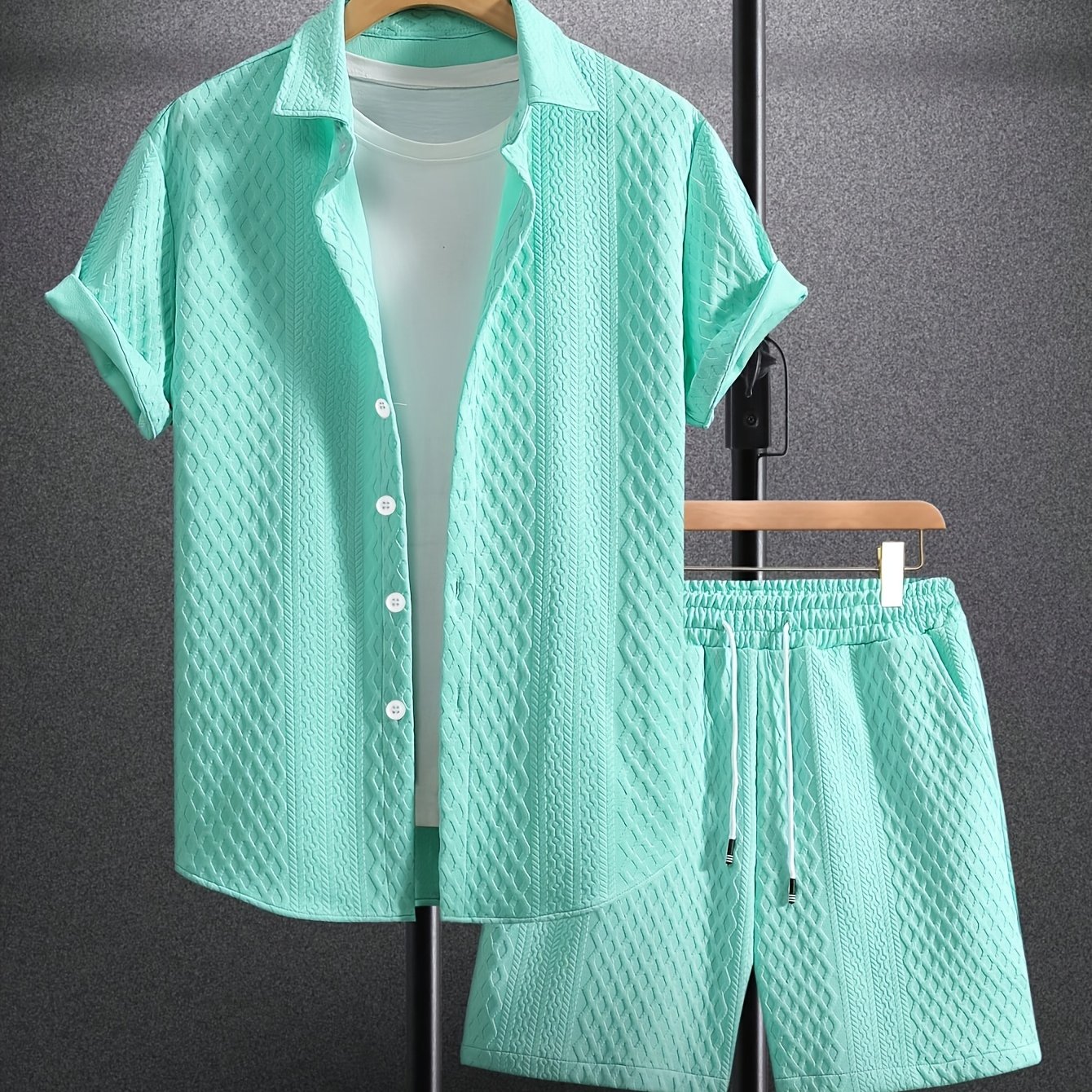 TEMU -border Herrenmode Casual Sportswear-Set