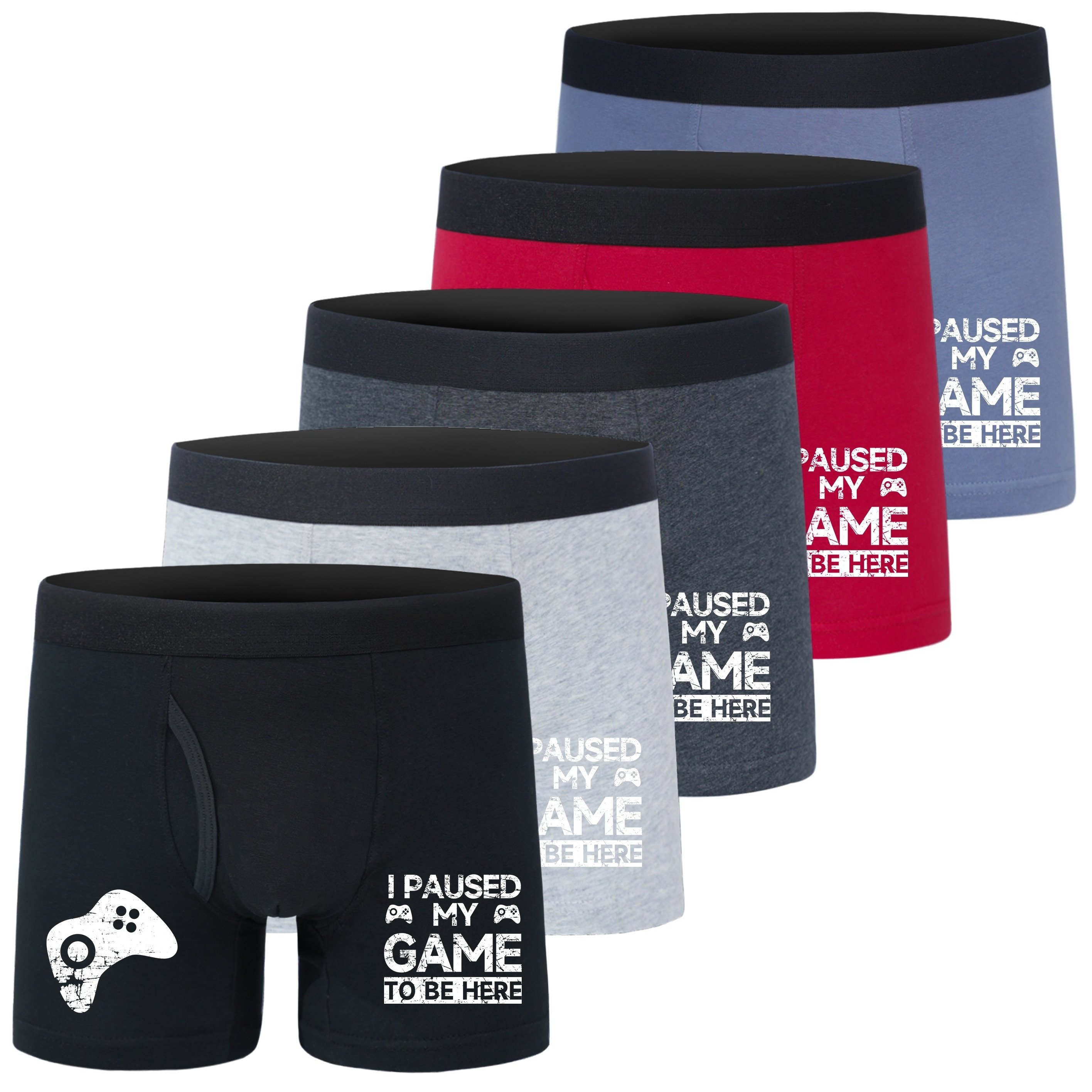 boys boxer briefs 95% cotton elastic breathable medium Temu