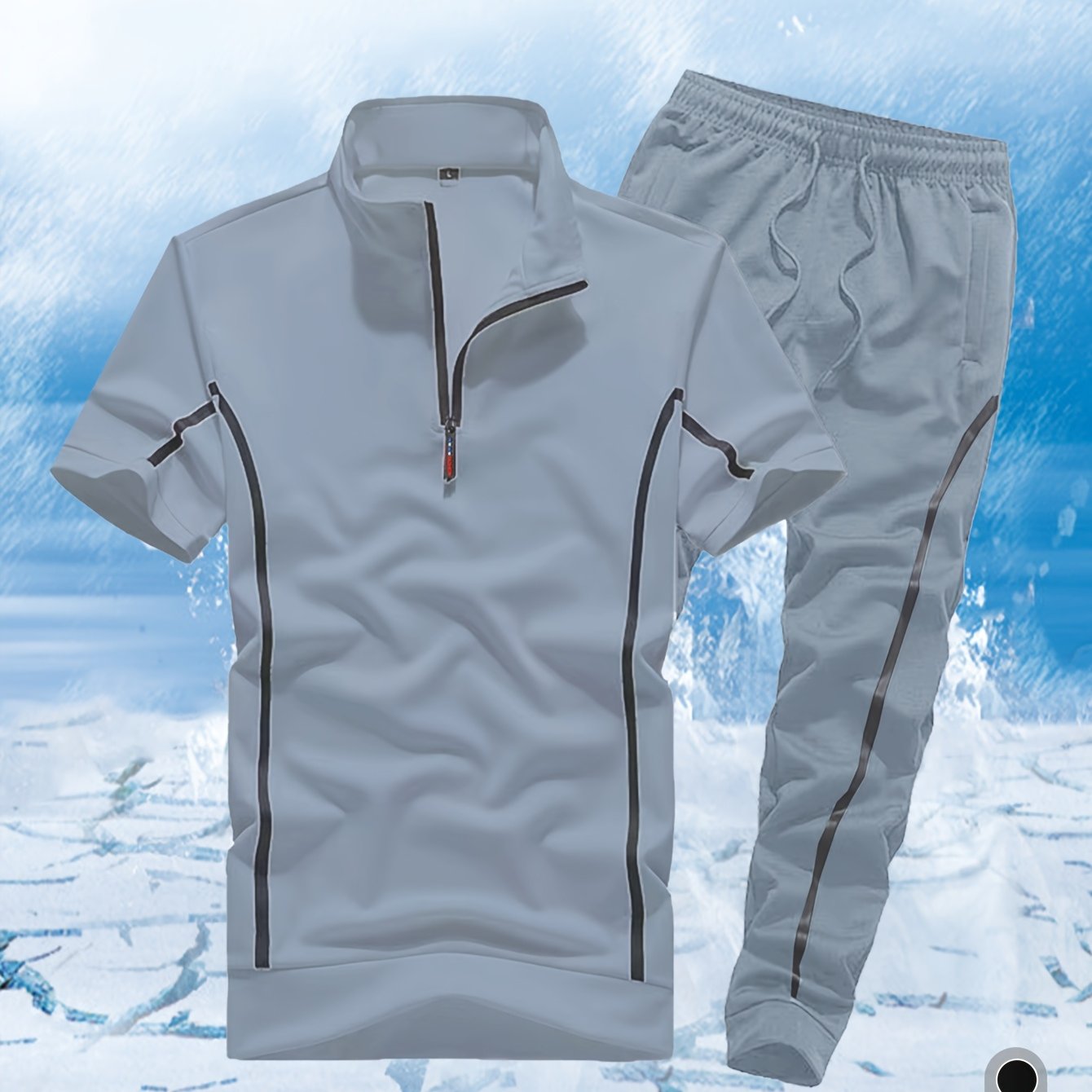 Casual Men's Summer New Loose Sportswear Set