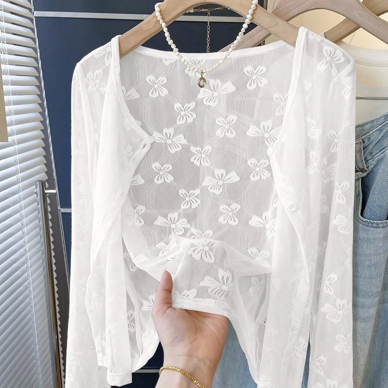 TEMU Plus Size - Plus Size - Plus Size Women's Casual Versatile Lightweight Jacquard Jacket