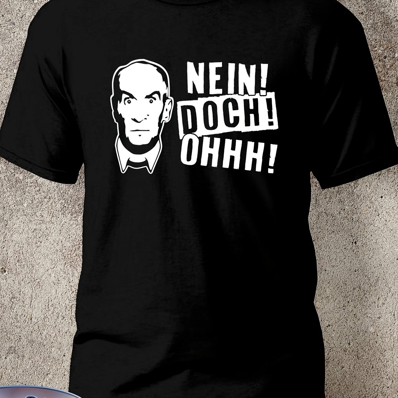 2026 New Nein Doch Ohhh Luis De Funshirt | Lustiges Kult S-5xl - Crew Neck, Stretch Fabric, , Perfect For Men, Print Pattern