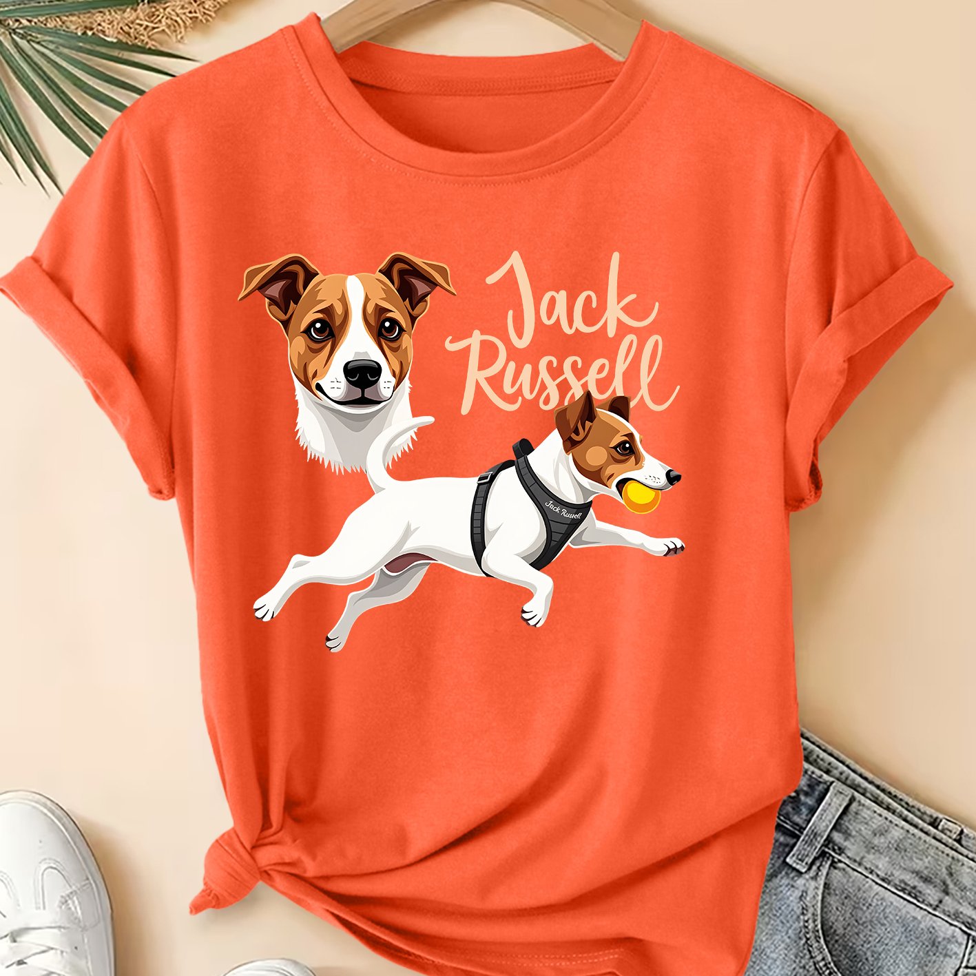 TEMU Women's Summer Apparel Terrier Vibrant Print Crew Neck Short Sleeve Plus Size Friendly Women's T-shirt, Fashionable , Vacation, Daily Versatile