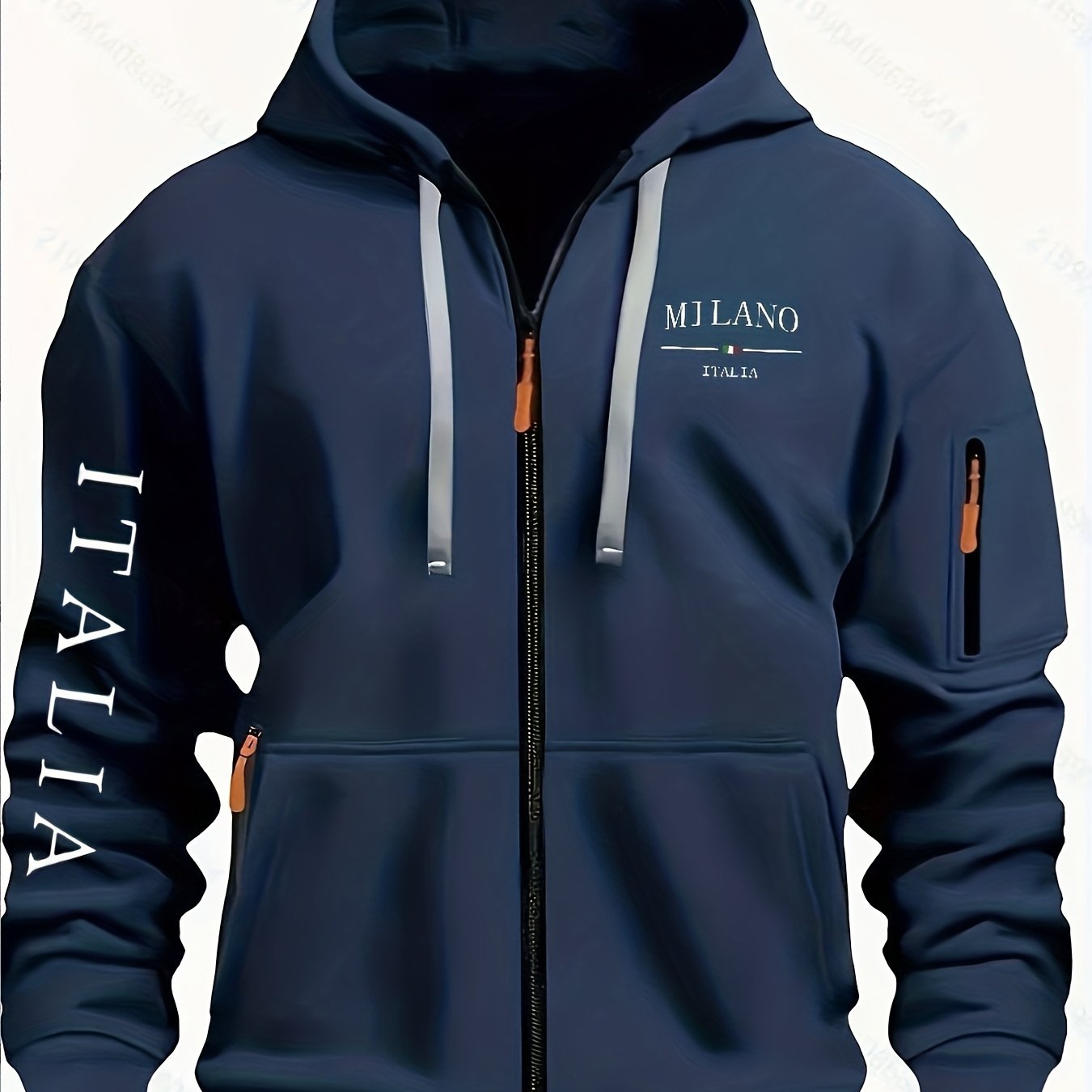 TEMU Felpa con cappuccio da , felpa cardigan con cappuccio stampata, felpa con cappuccio casual da a maniche lunghe con motivo bandiera nazionale e