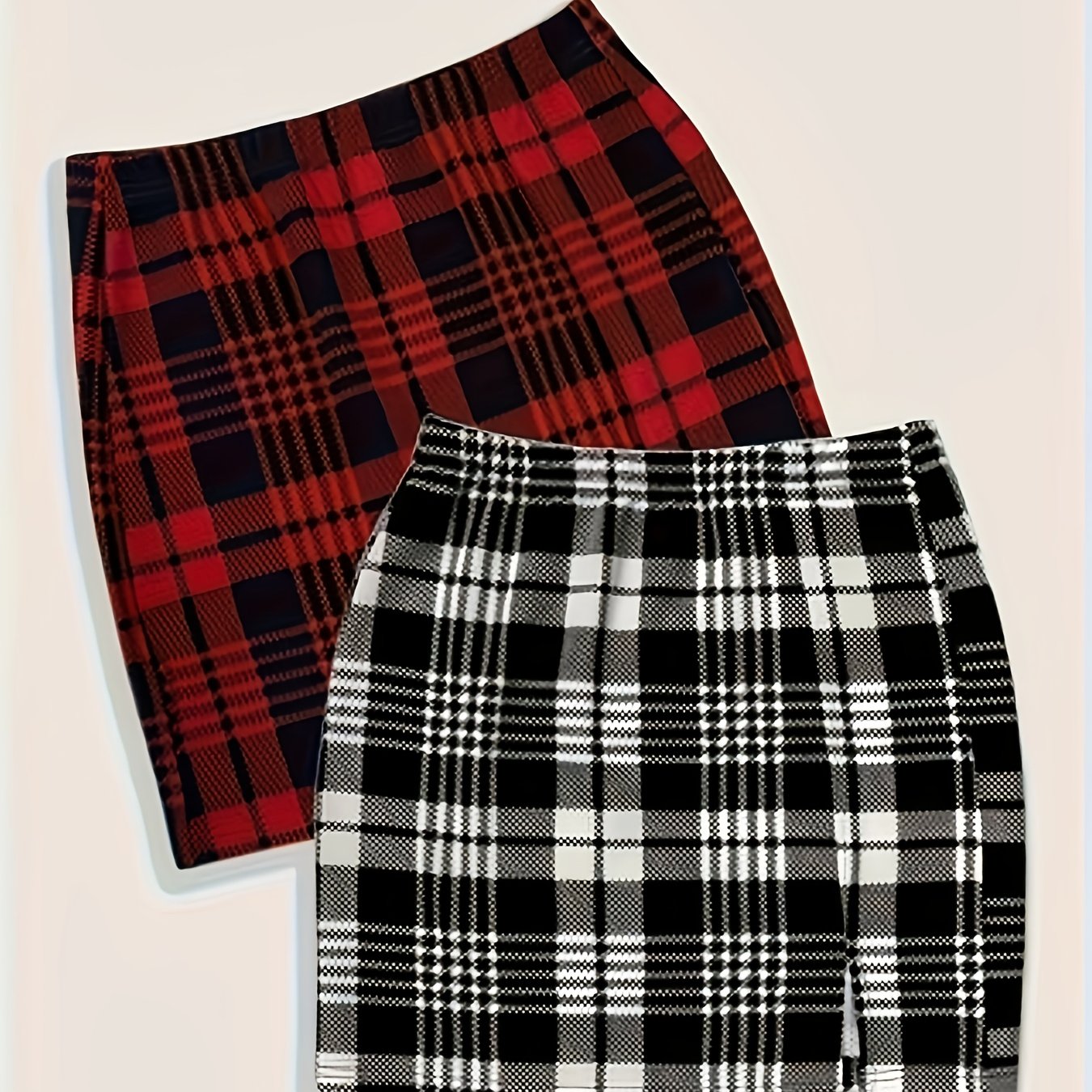TEMU Women's Fashion New Casual Versatile Women's Large Size Skirt Two-piece Set