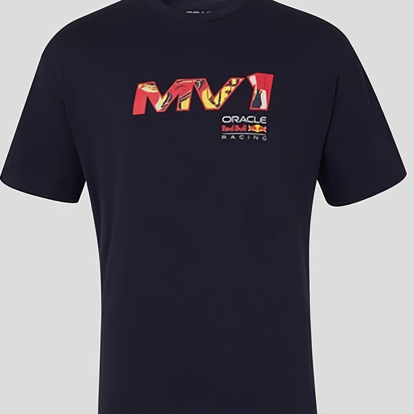 Image of 2026 New R-r E D B-b U Ll Max T Shirt Vers Tap Art Oversized Navy Merchandise