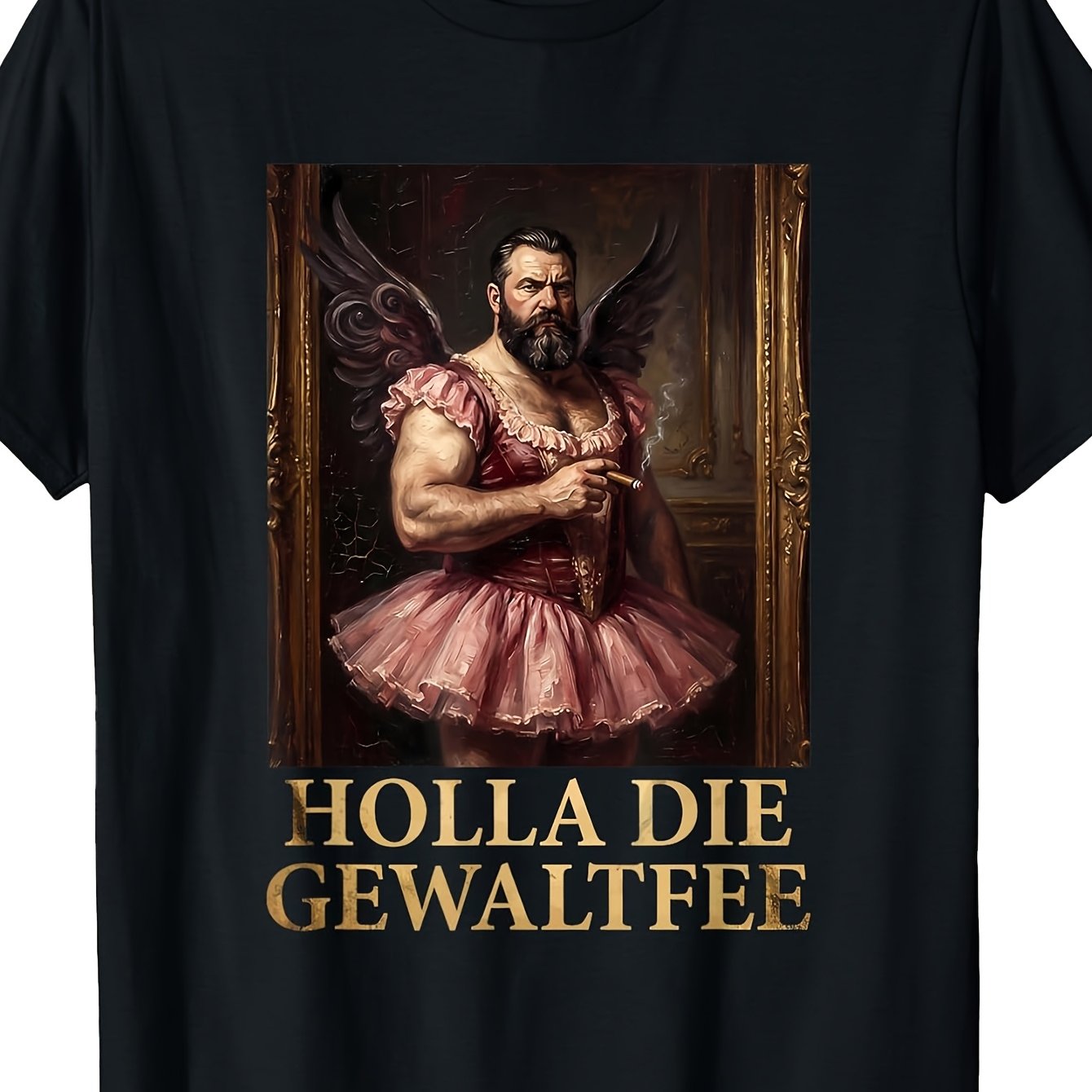 Plus Size The Violence Fairy Sarcasm Funny Sayings T-shirt 3 Men's T-shirt Soft Perfect For Home | Gifting | Work | Outdoor (birthdays | Valentine's Day | Mother's Day) S To 3xl Unisex, Plus Size