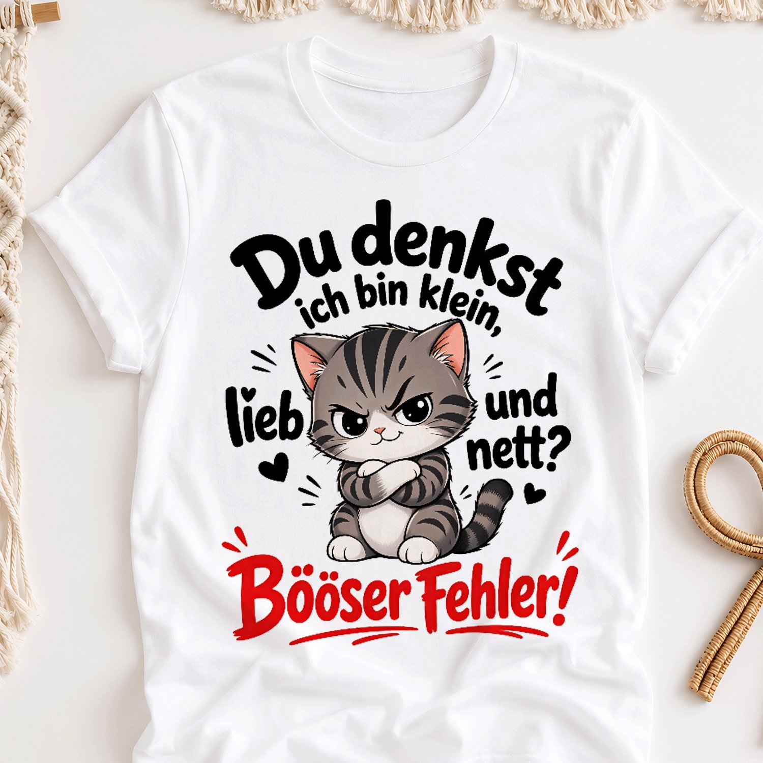 Image of Cute German Quote Funny Shirt Overseas Printing Y2k Oversized Unisex T-shirt For Men Women Retro 2000s Streetwear Baggy Graphic Tee
