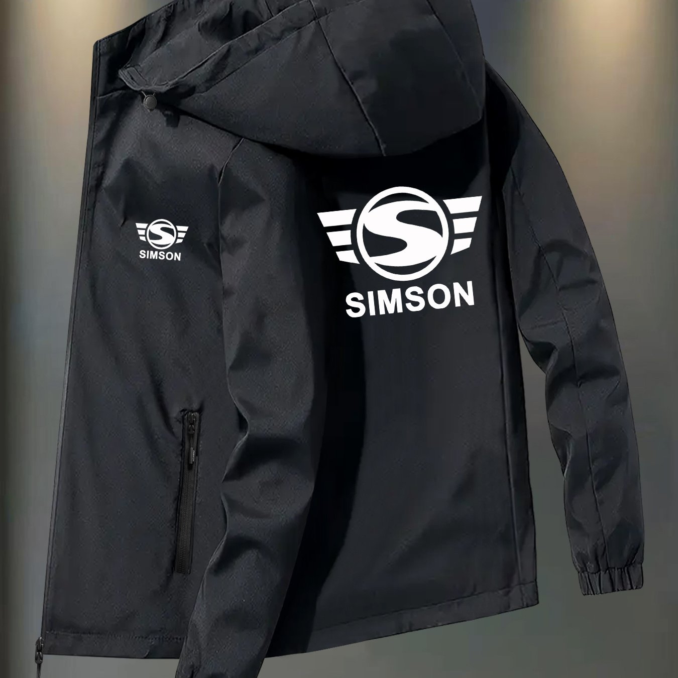 E-shop Musterbedruckte winddichte atmungsaktive Outdoor-Bergsteigerjacke für Herren Damen, neuer Stil, Paarversion, geeignet für Outdoor-Bekleidung,