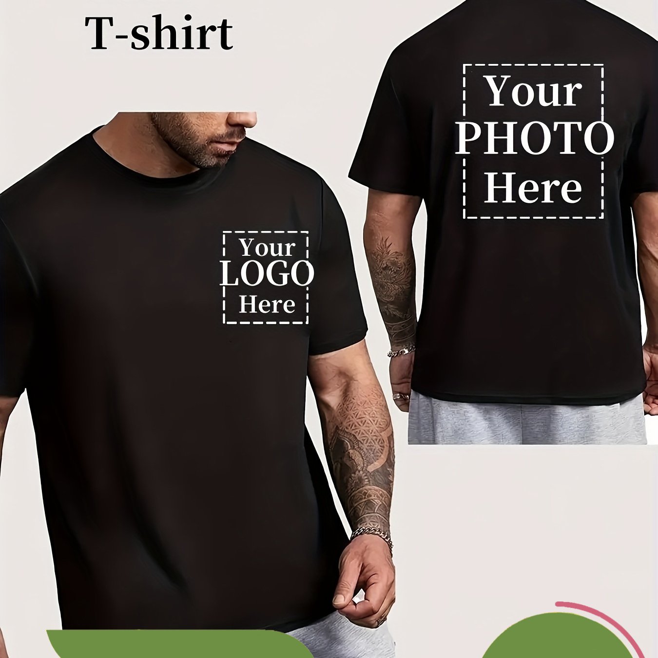 TEMU T-shirt personnalisé grande taille pour homme, /textes d'Halloween et de Noël, vêtement de team-building, T-shirt cadeau pour couple, style