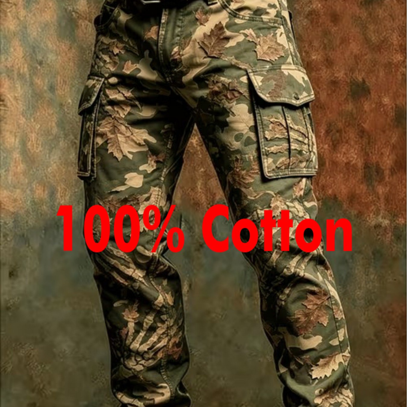 Image of Men's Tooling Pants With Multi-pockets And Holder Suitable For Cycling, Fishing, - Machine Washable Trousers, Casual Wear, Father's Day Gifts, Regular Fit Workwear Clothing