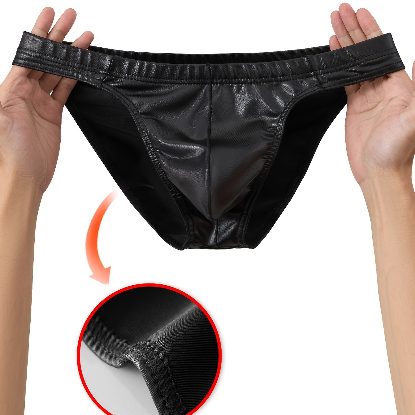 Image of Men's Briefs, Sexy Briefs, Low-rise Men's Underwear, Gift For The Man Of The House