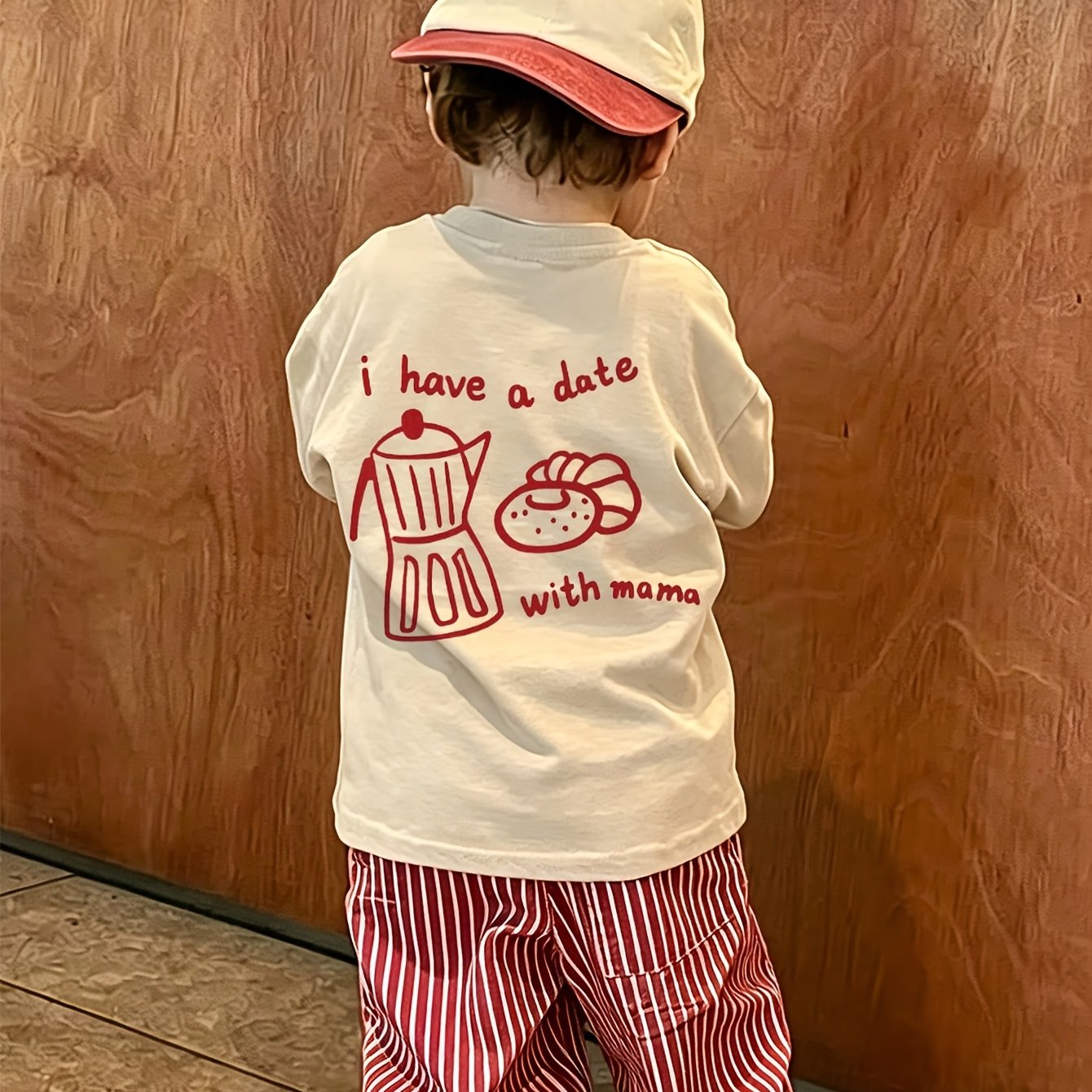 TEMU Boys' Short-sleeve T-shirt - Summer Casual Short-sleeve Top For Big, Medium, And Small Boys