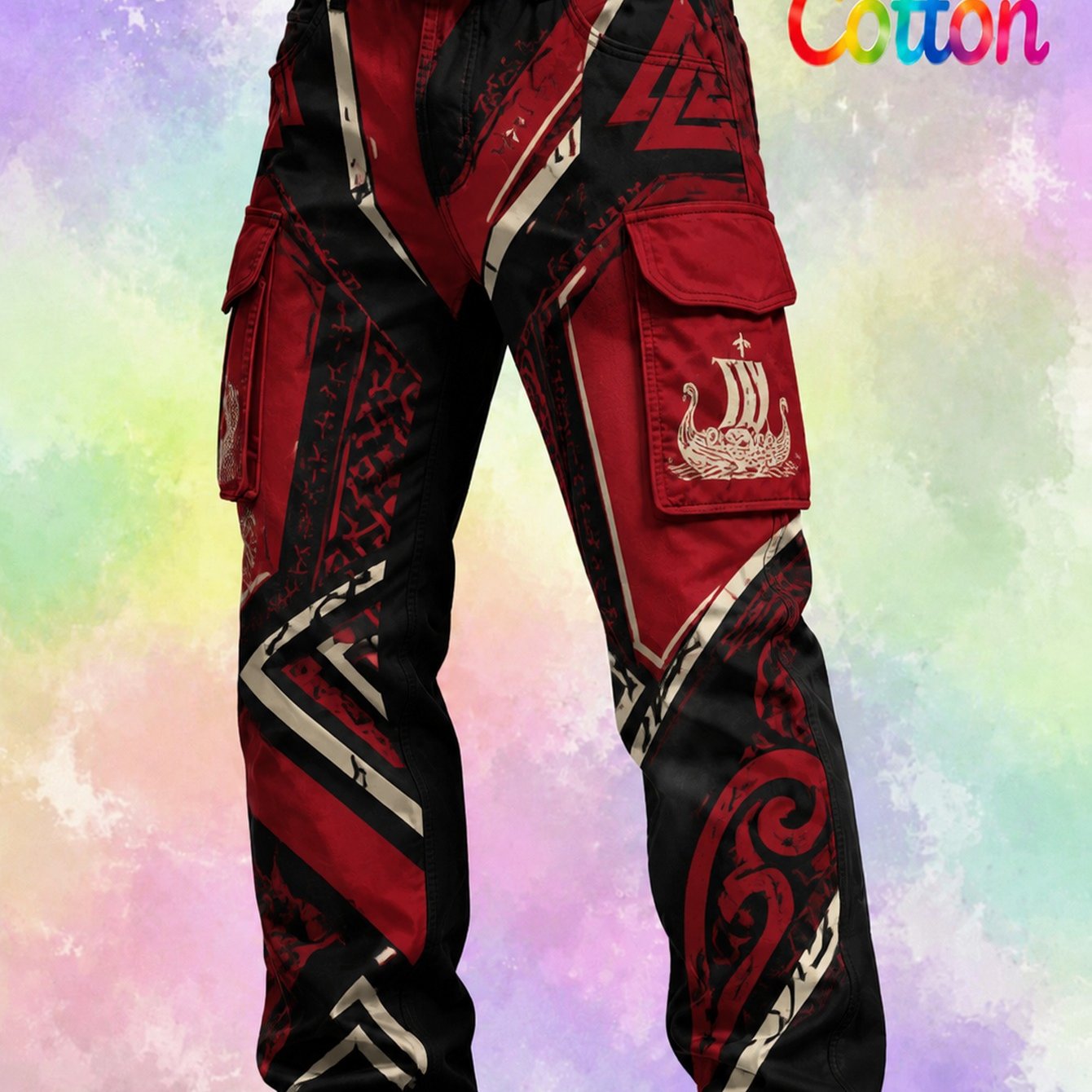 TEMU The 2026 Men's 100% Cotton Cargo Pants (belt Not Included) Are A Versatile And Casual Men's Trousers Suitable For Work And Leisure Occasions.