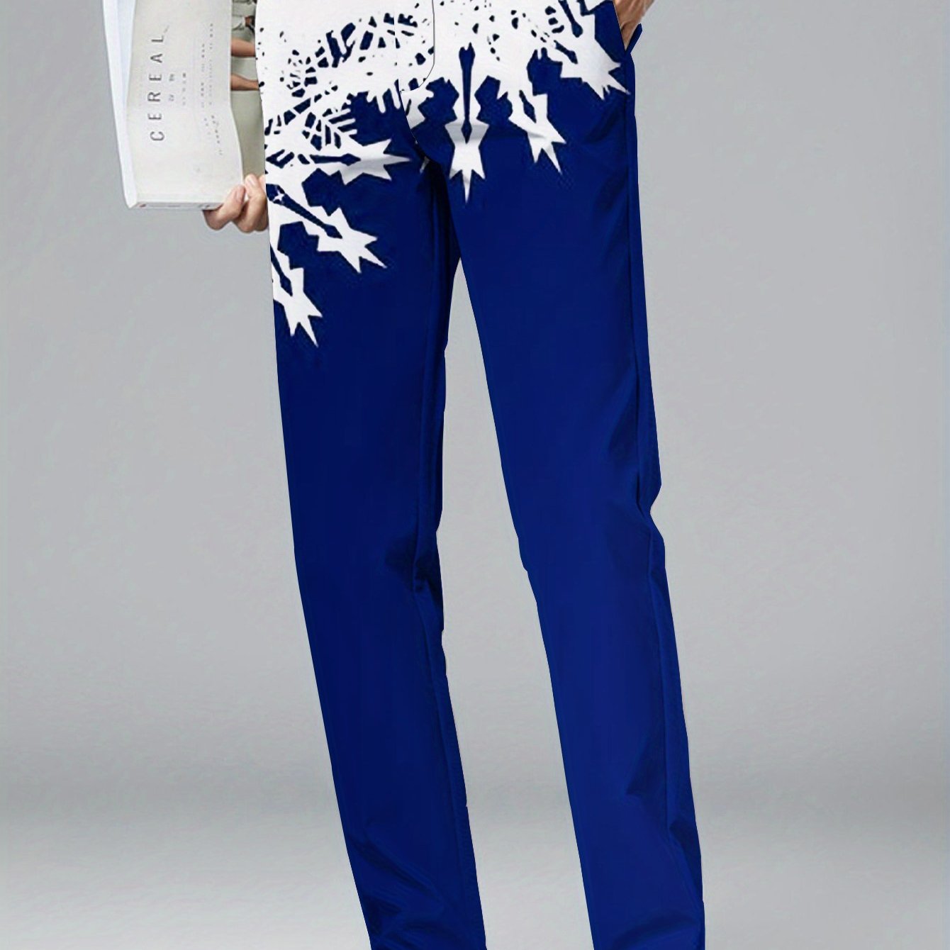 TEMU Men's Fashion Suit Single Piece Standard Size Trousers