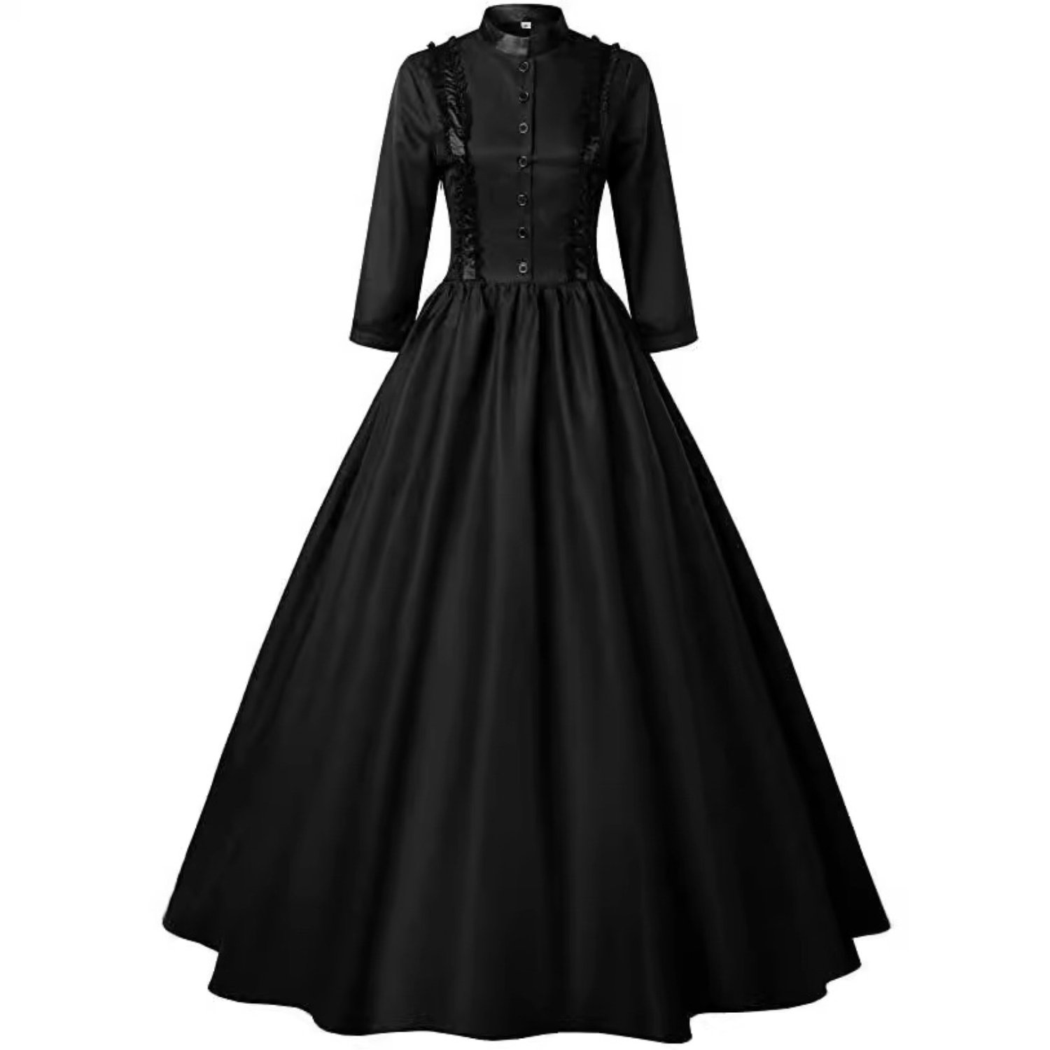 Image of Gothic Victorian Women's Dress, Queen Cosplay, Stage Performance Costumes, Suitable For Halloween, Stage Plays, Costume Parties, Theme Parties, Carnival Cosplay And Other Occasions