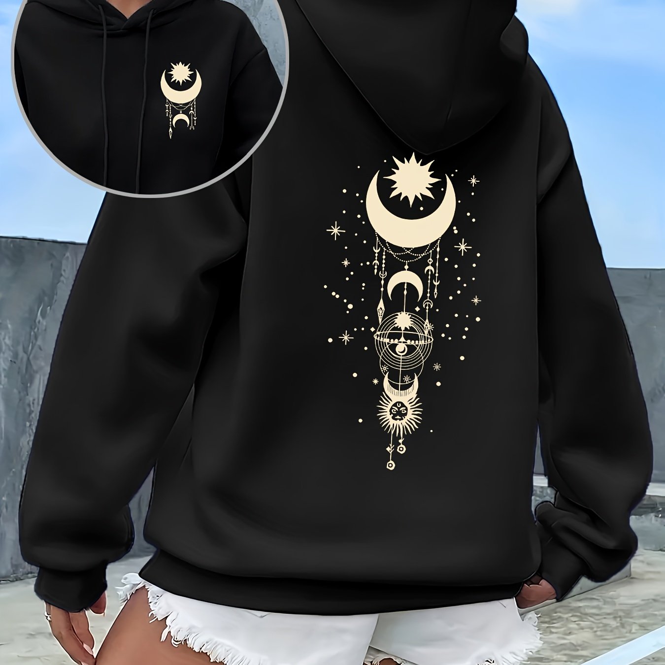 Image of Women's Fashion Hooded Sweatshirt