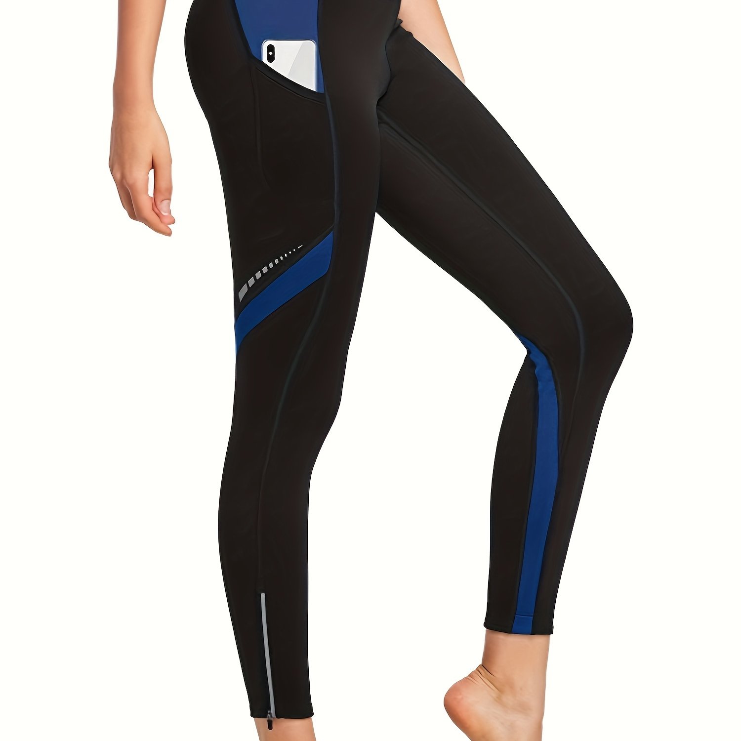 Women's High Waist Waterproof Cycling Pants Plush Inner - Temu