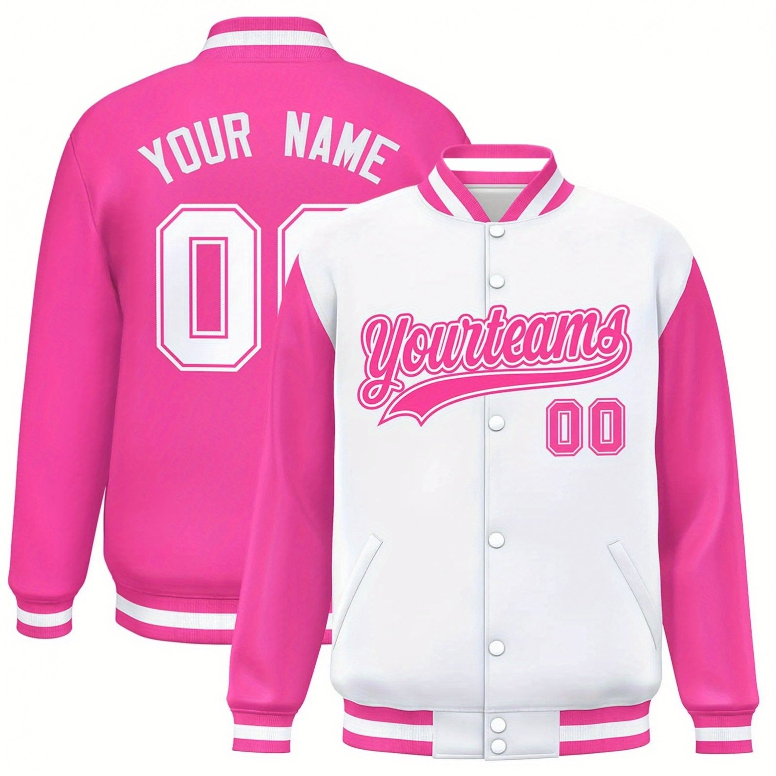 TEMU Custom Baseball Jersey, With Team Name And Number, Men's Youth, Personalized Custom Soccer Jersey, Plus Size